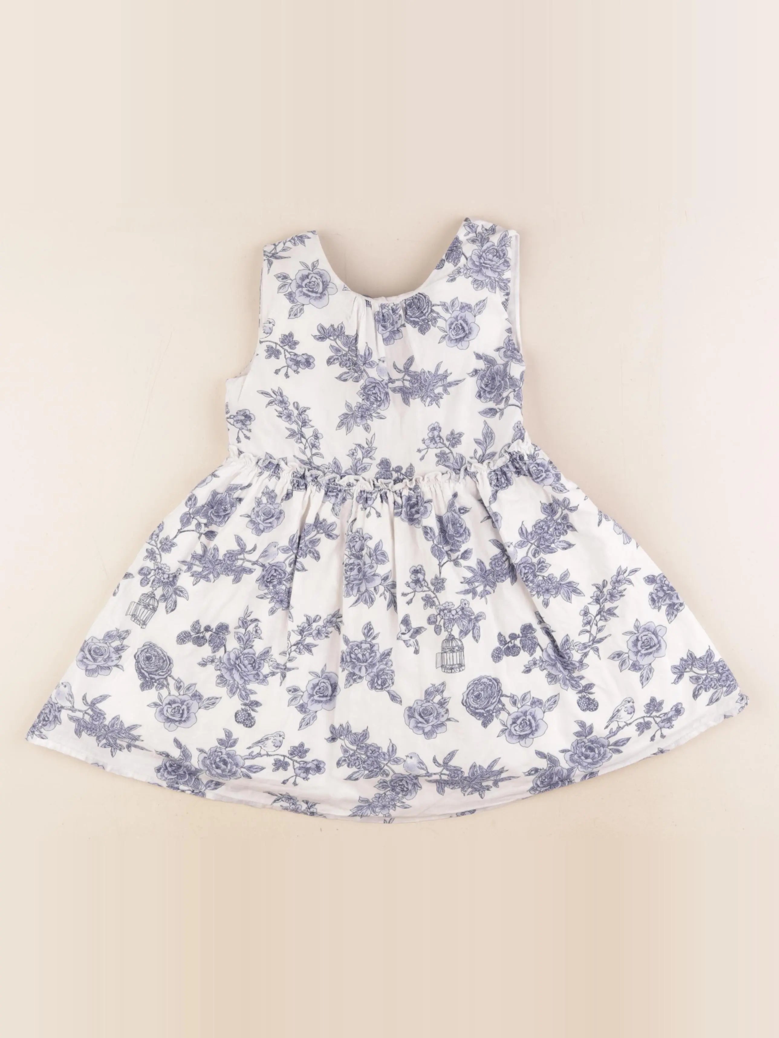 Vertbaudet - robe blanc - 4 ans