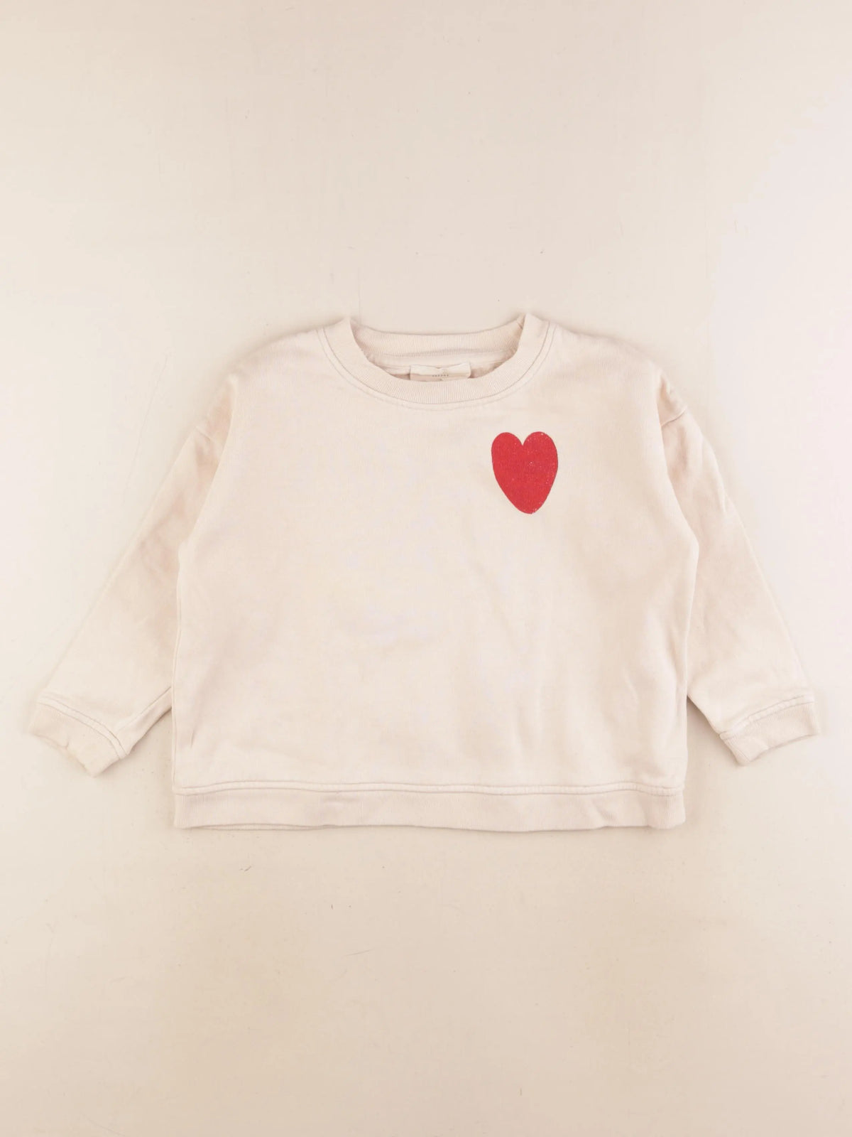 Petit Sézane - sweat beige - 4 ans