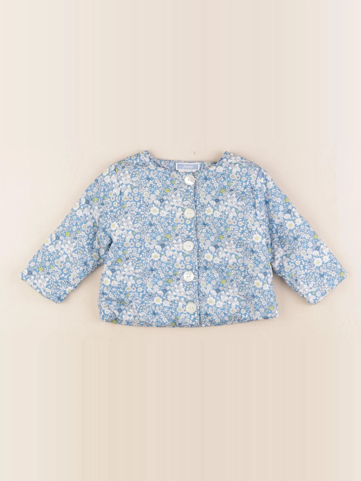 Jacadi - veste bleu - 12 mois