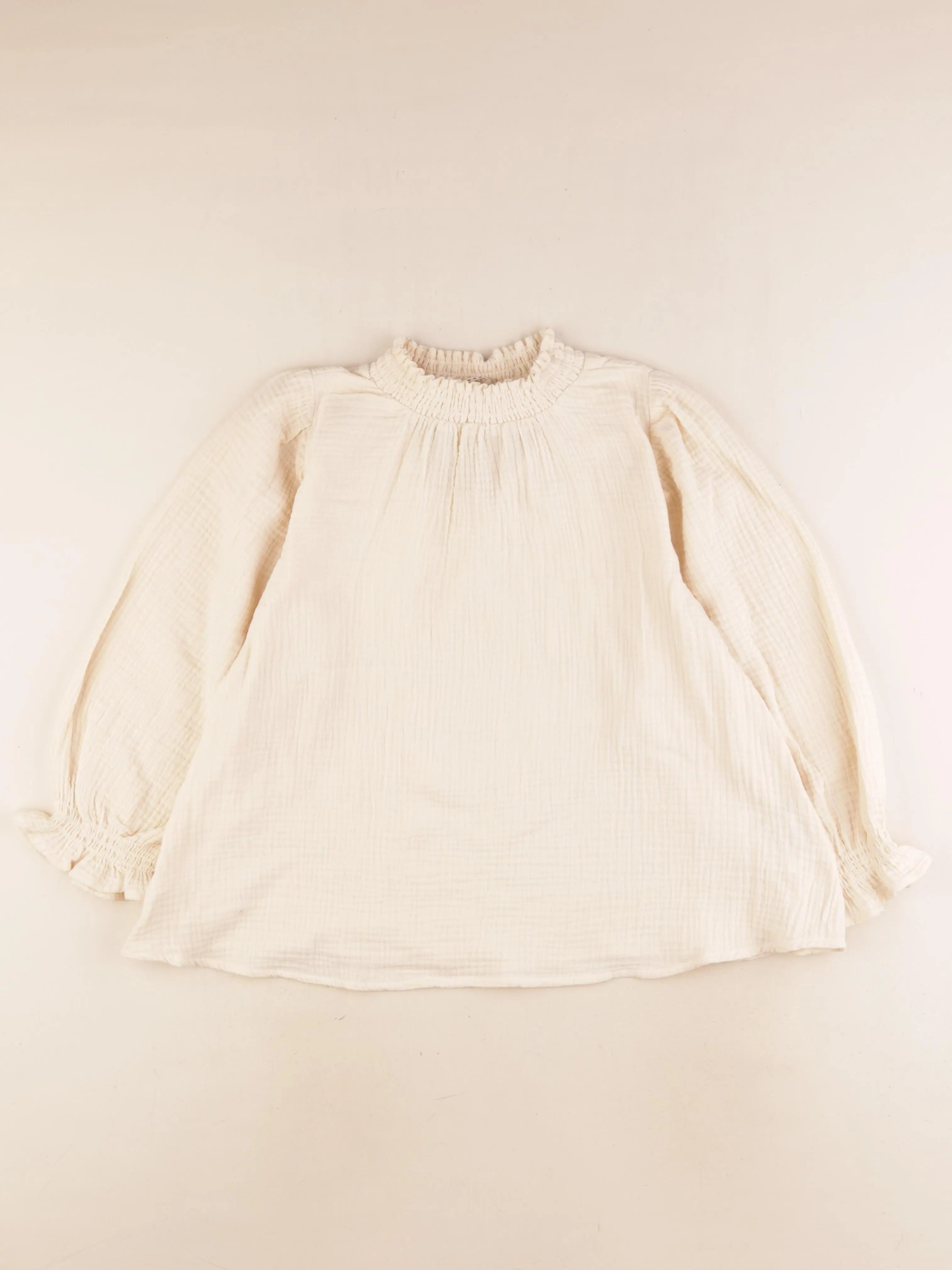 Fliink - blouse beige - 7 ans