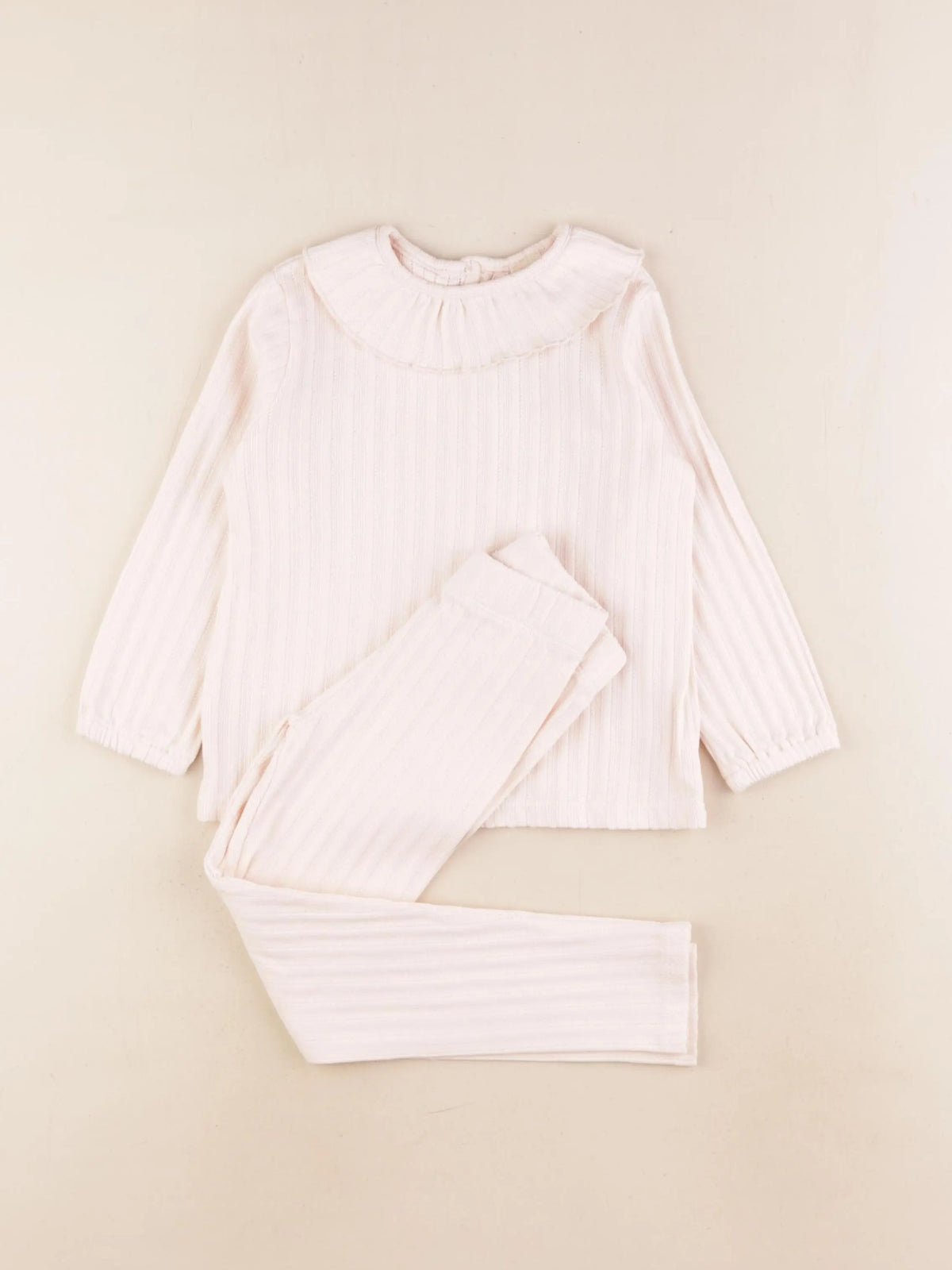 Lililotte - pyjama coton rose - 4 ans