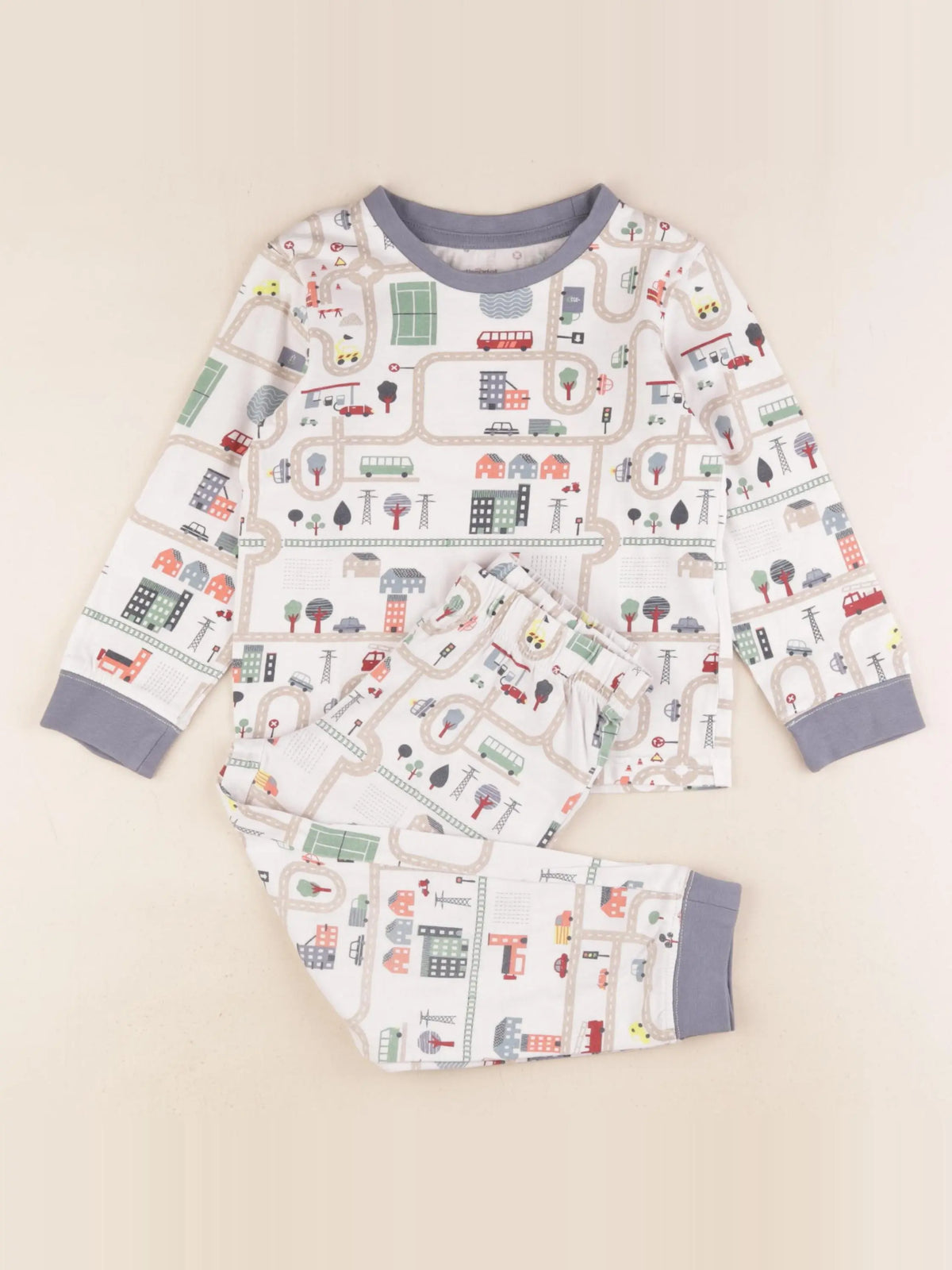 Vertbaudet - pyjama coton multicolore - 4 ans