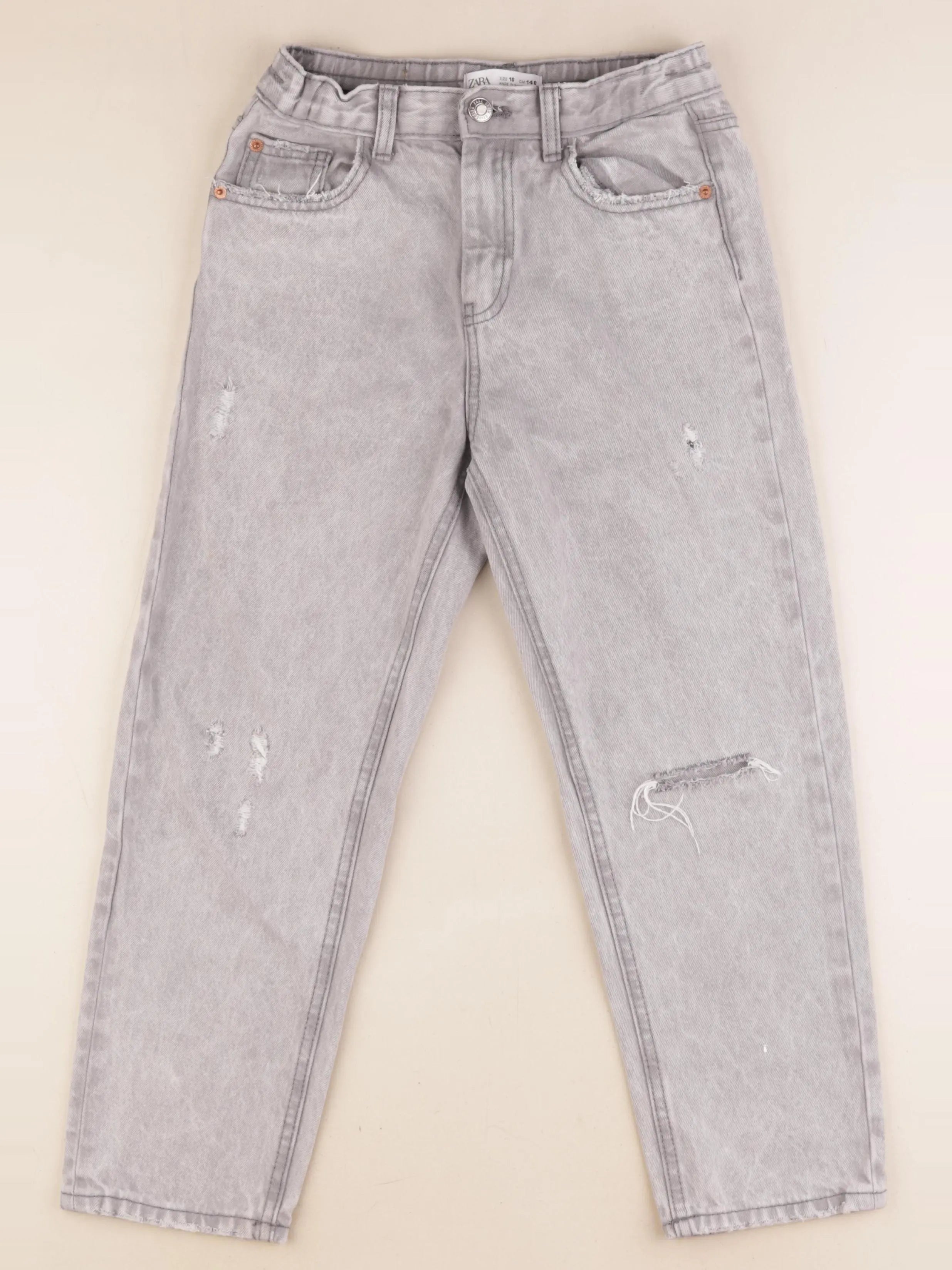 Zara - jean gris - 10 ans