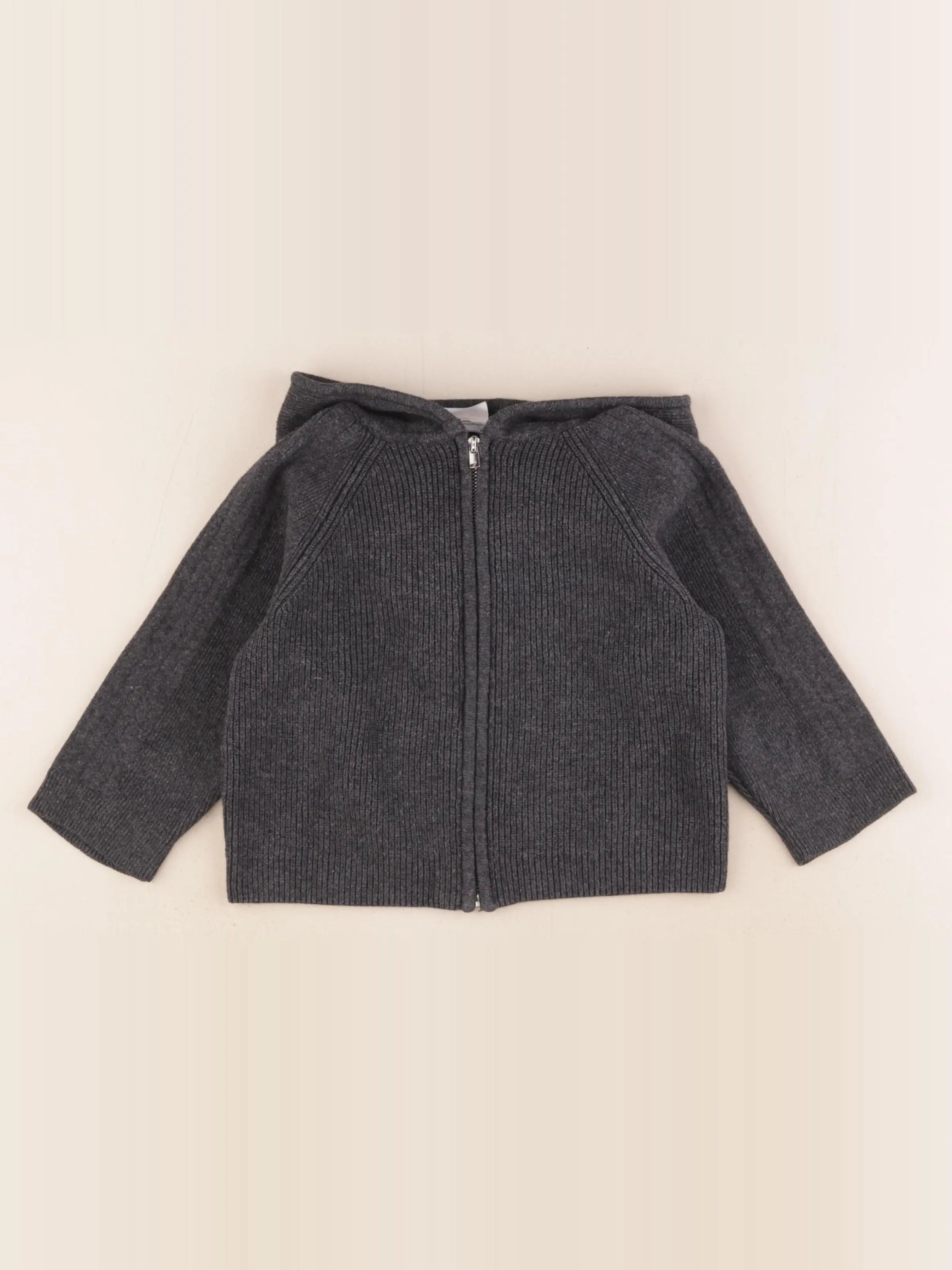 Jacadi - gilet gris - 24 mois