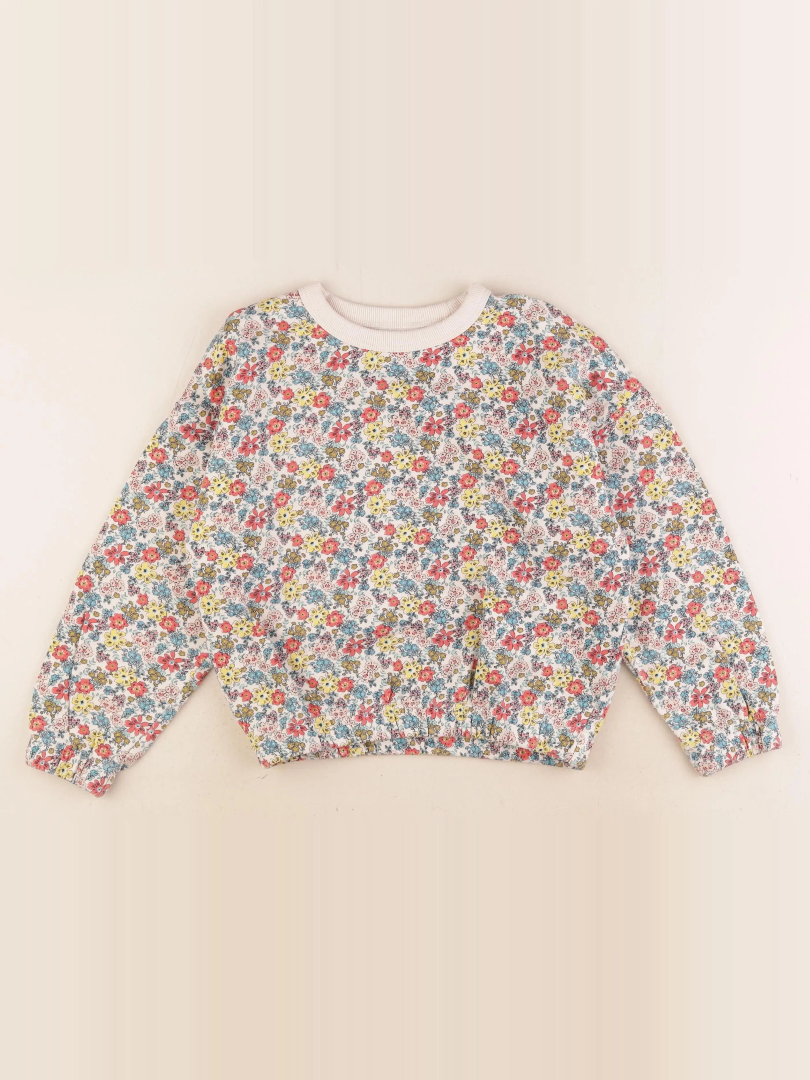 Monoprix - sweat multicolore - 8 ans