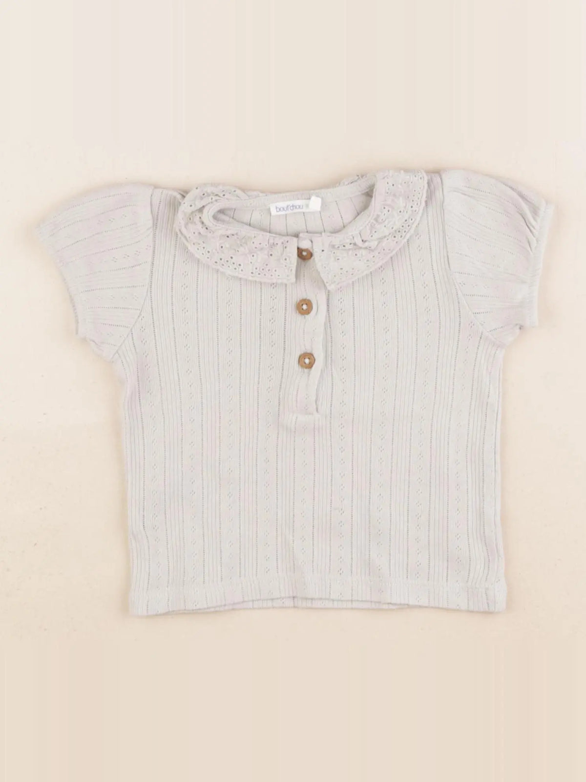 Boutchou - tee-shirt vert - 9 mois