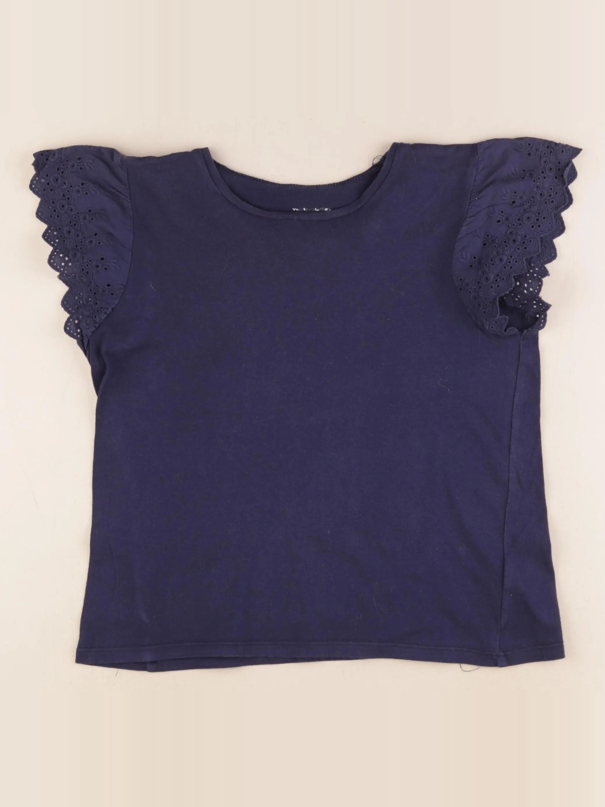 Vertbaudet - tee-shirt bleu - 10 ans