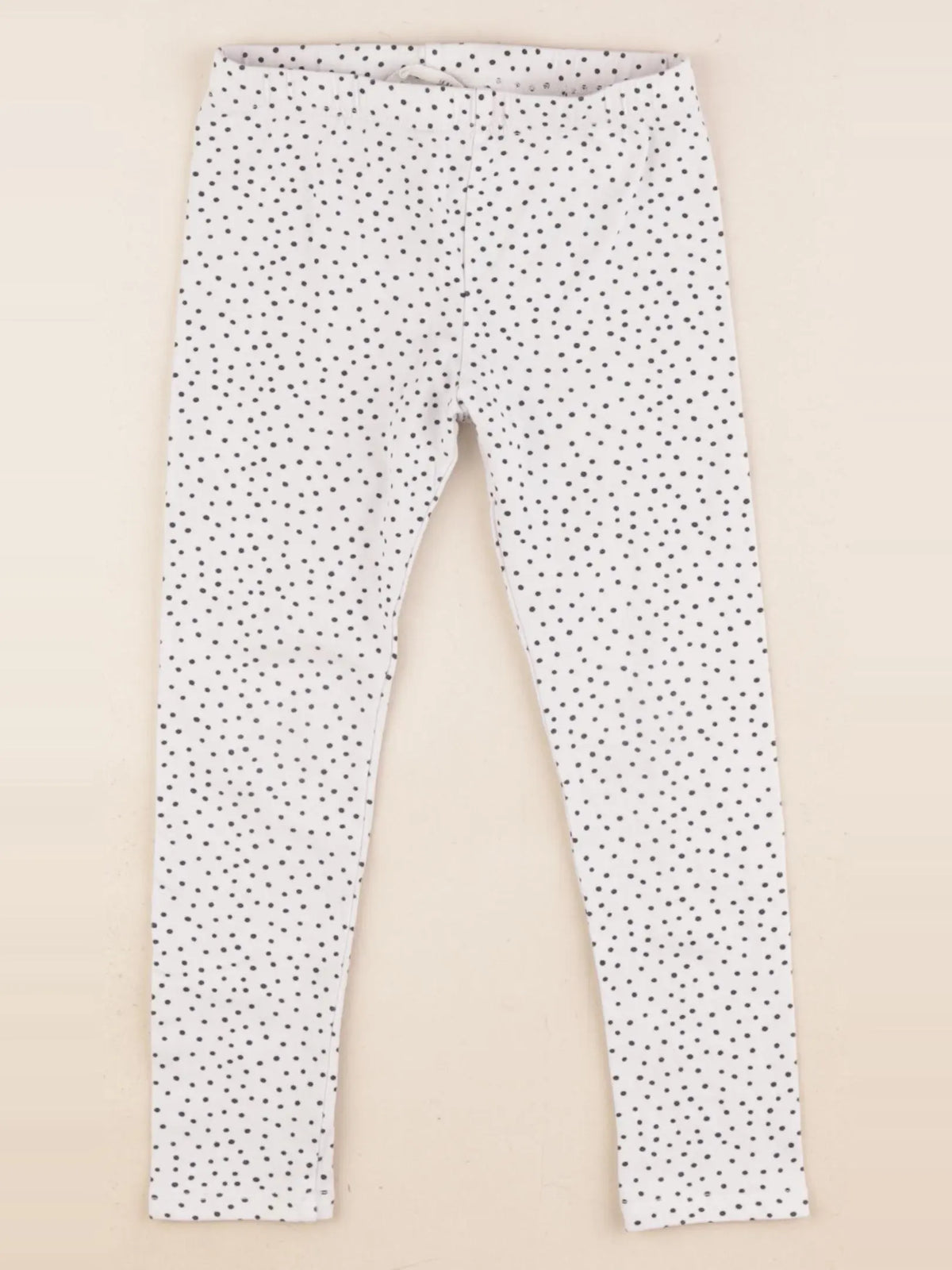 H&M - legging blanc - 3/4 ans