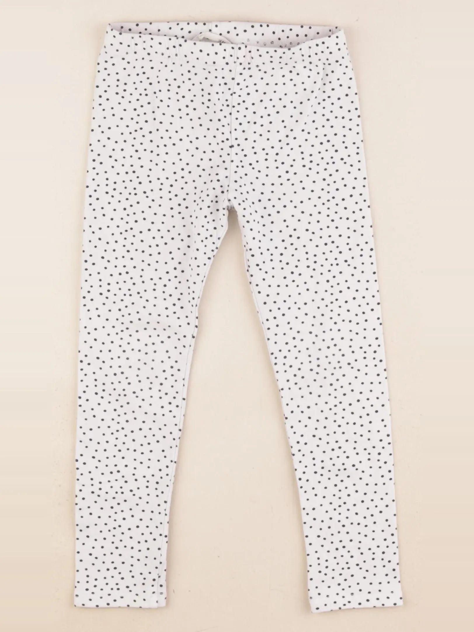 H&M - legging blanc - 3/4 ans