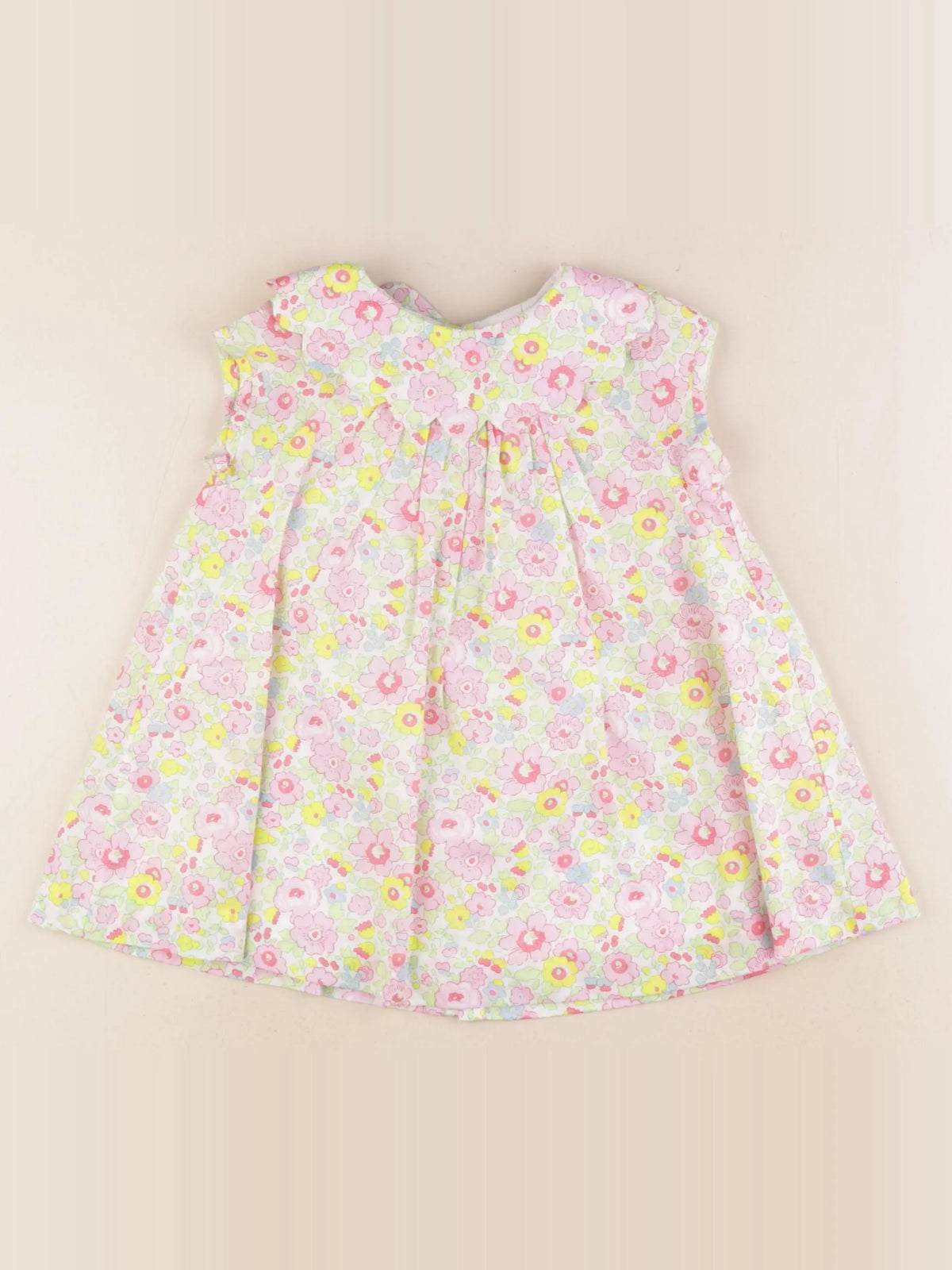 Jacadi - robe liberty multicolore - 18 mois