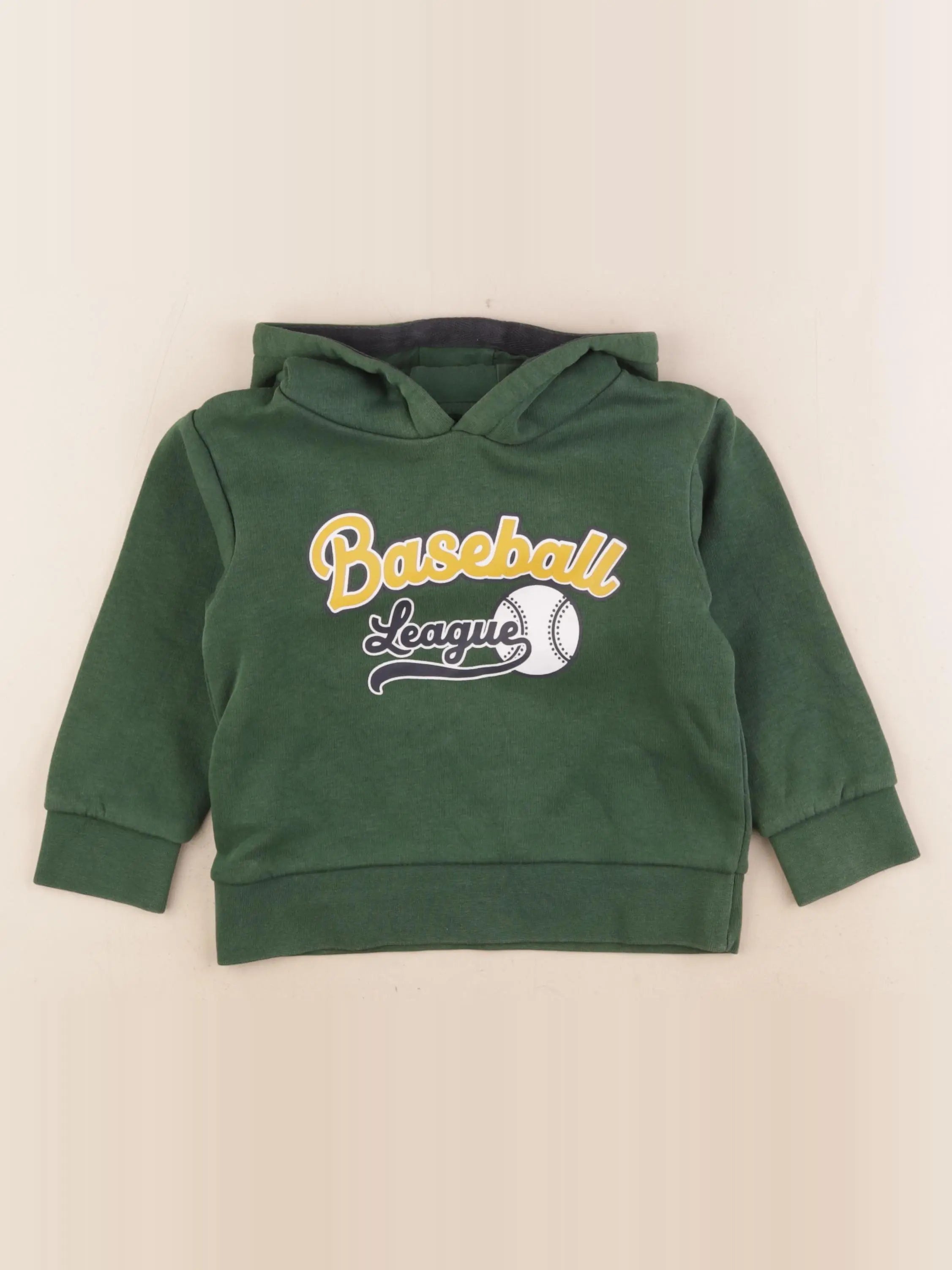 Vertbaudet - sweat vert - 4 ans