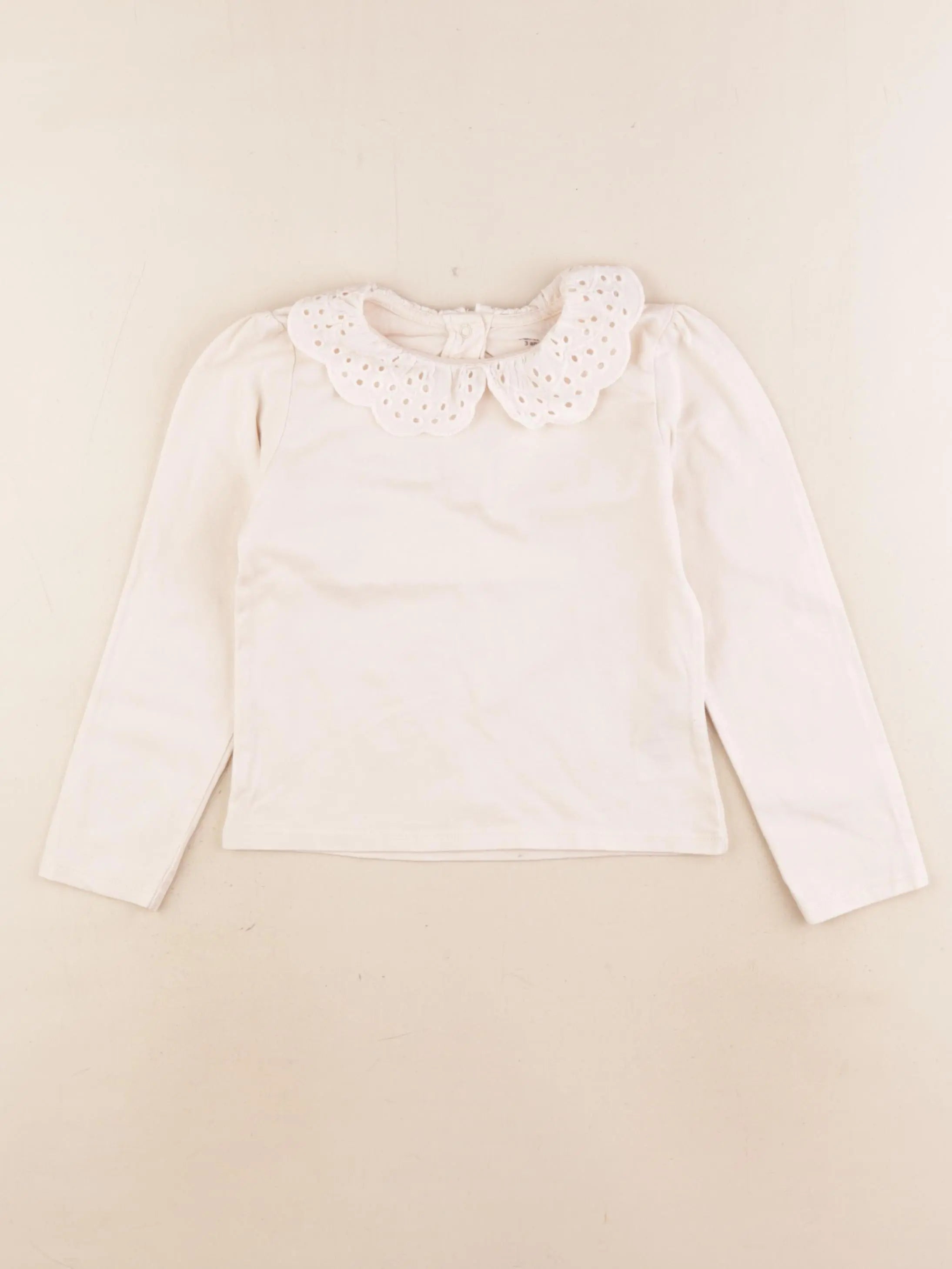 Vertbaudet - tee-shirt beige - 3 ans