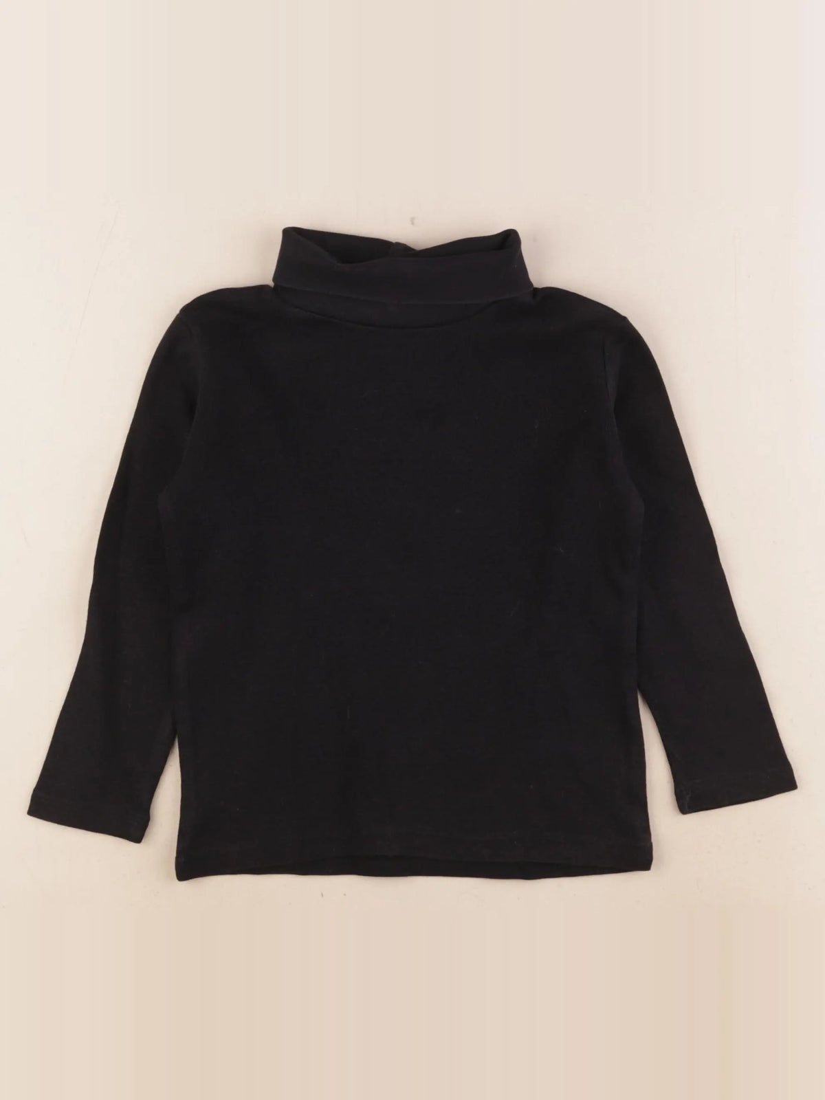 H&M - sous-pull noir - 2/4 ans