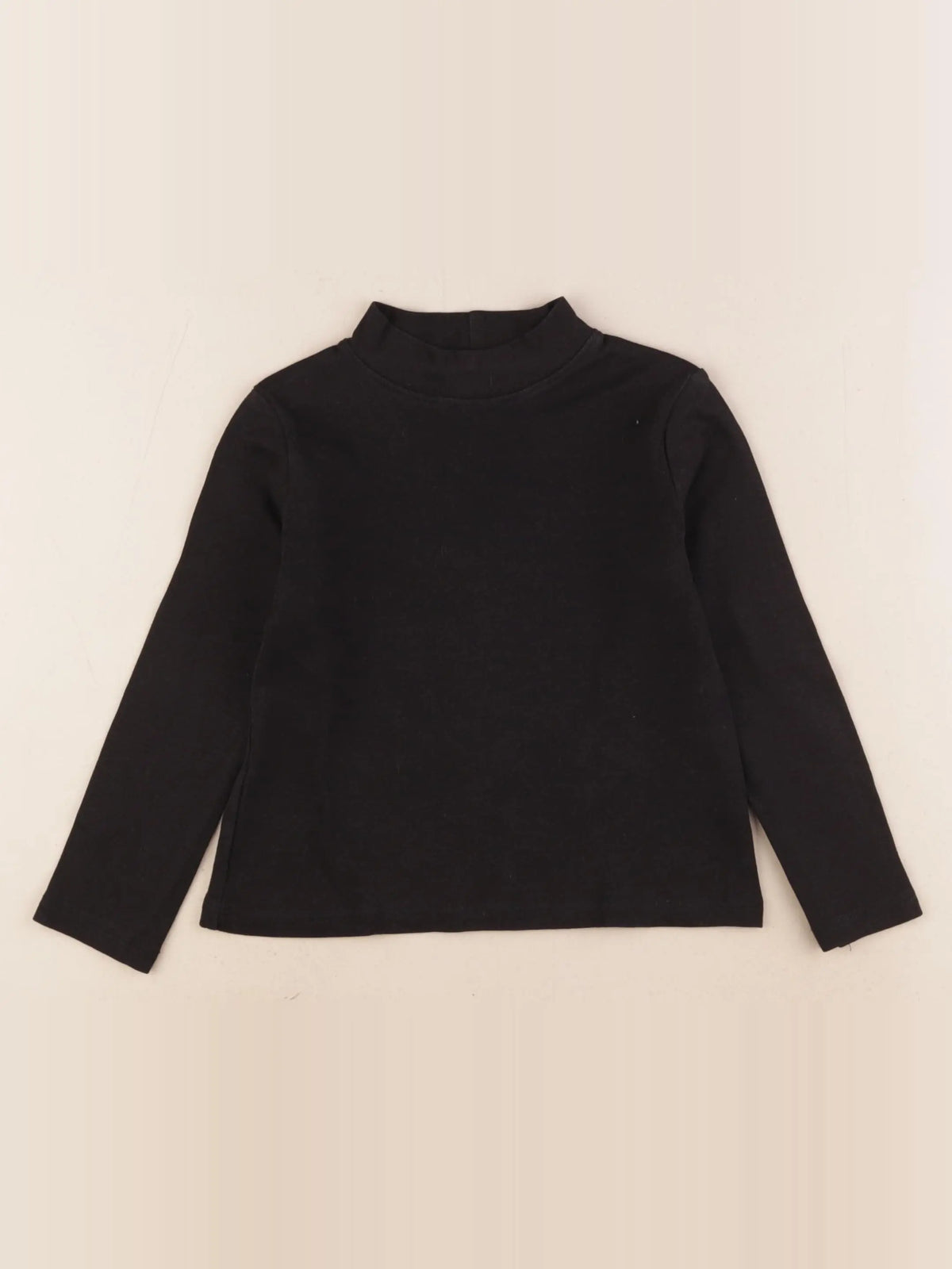 H&M - sous-pull noir - 2/4 ans