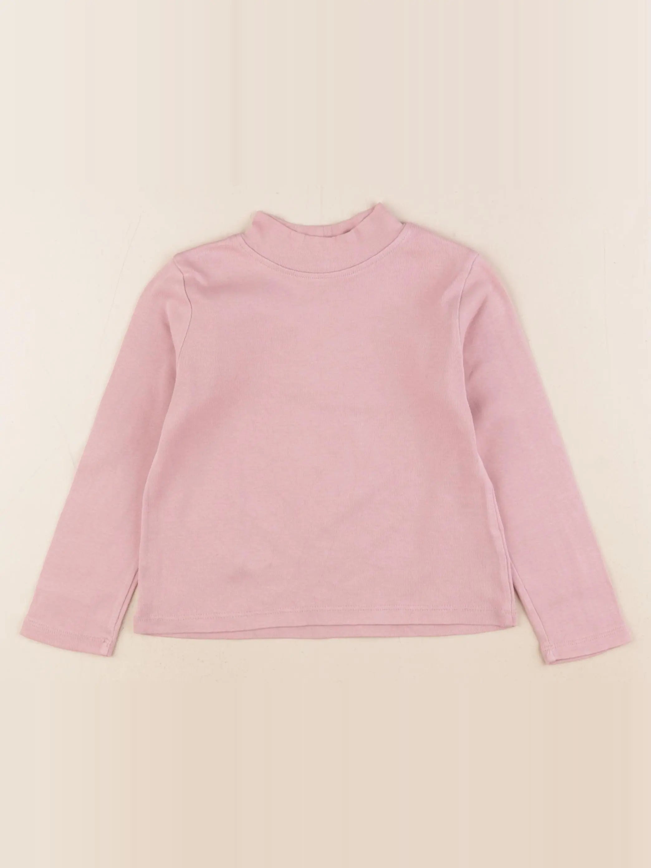 H&M - sous-pull rose - 2/4 ans