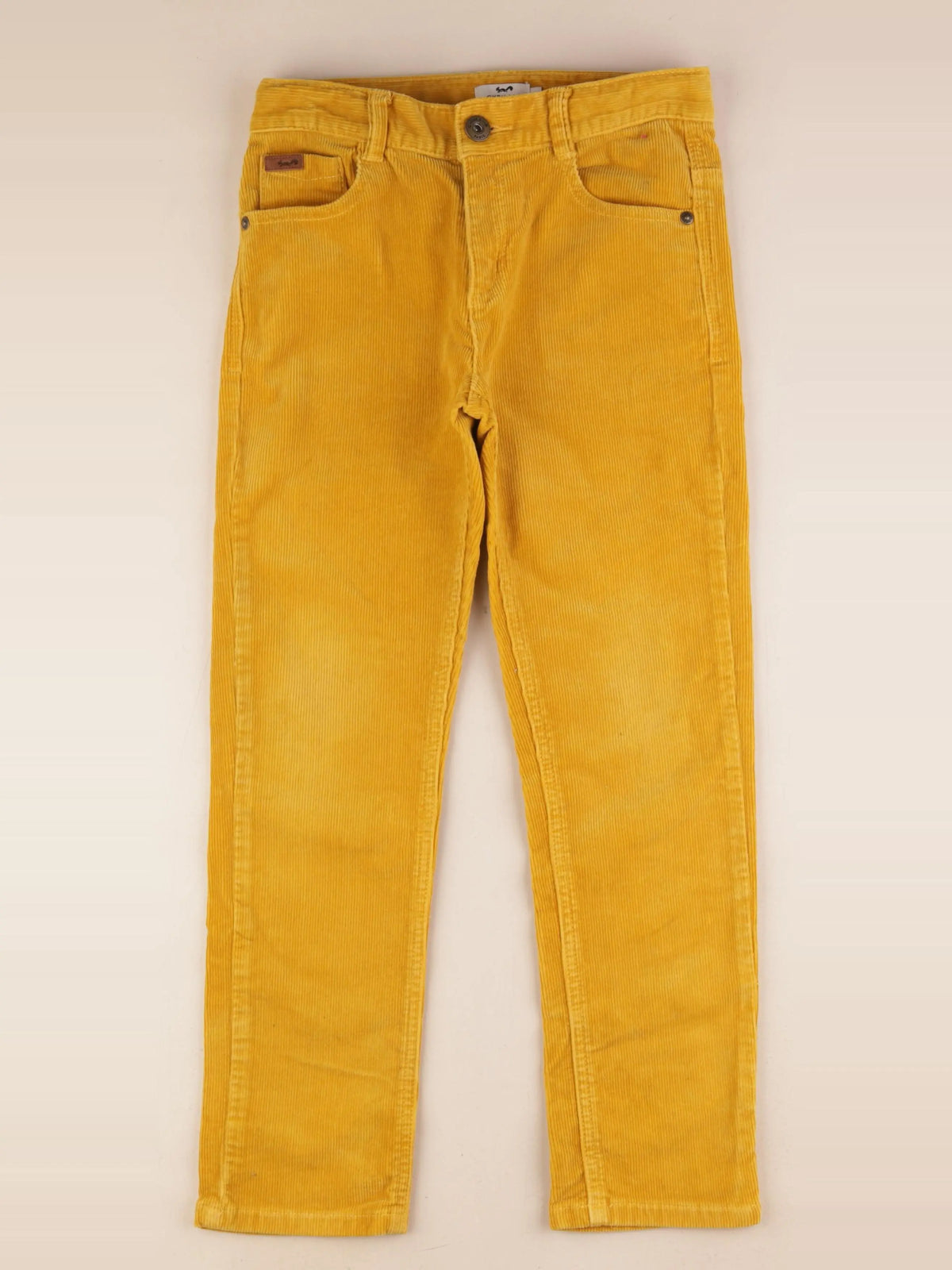 Cyrillus - pantalon jaune - 10 ans