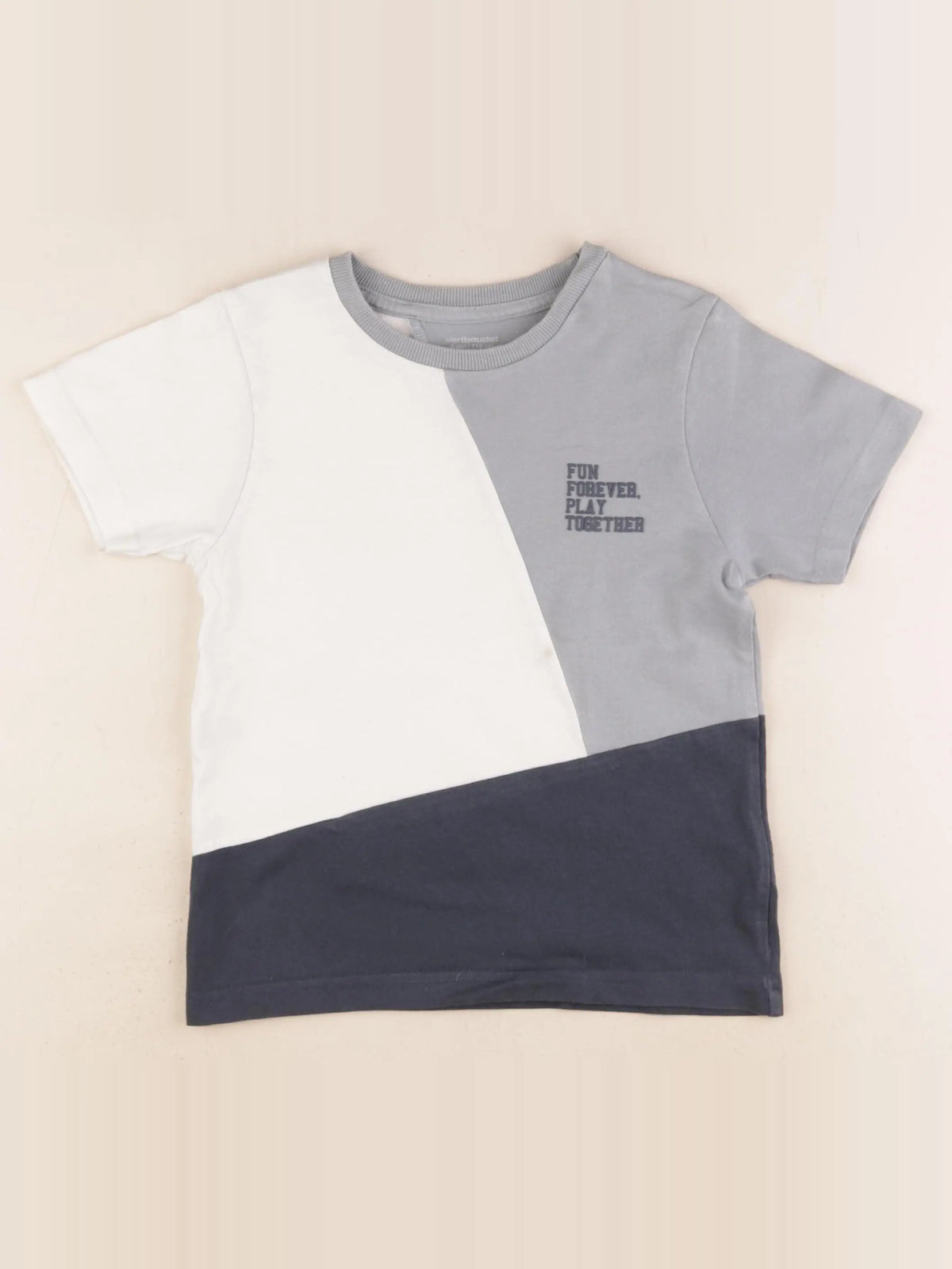 Vertbaudet - tee-shirt multicolore - 6 ans