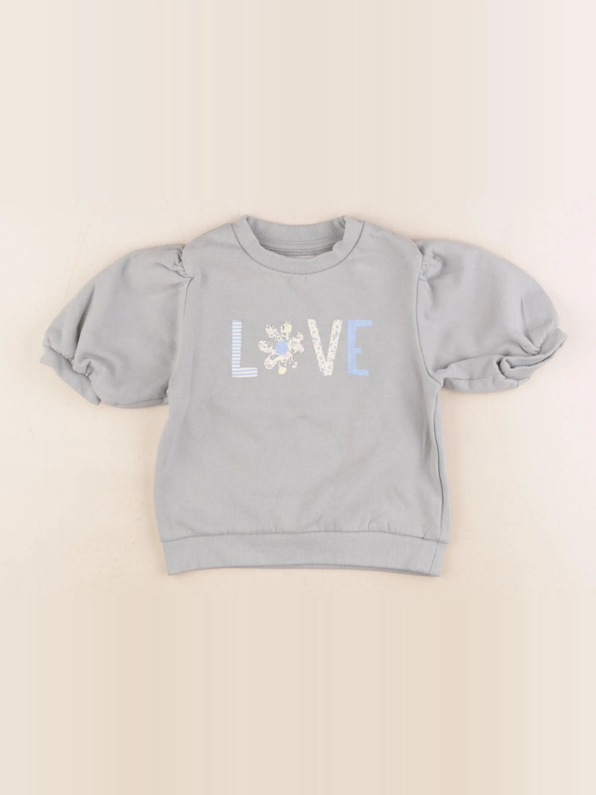 Vertbaudet - sweat multicolore - 4 ans
