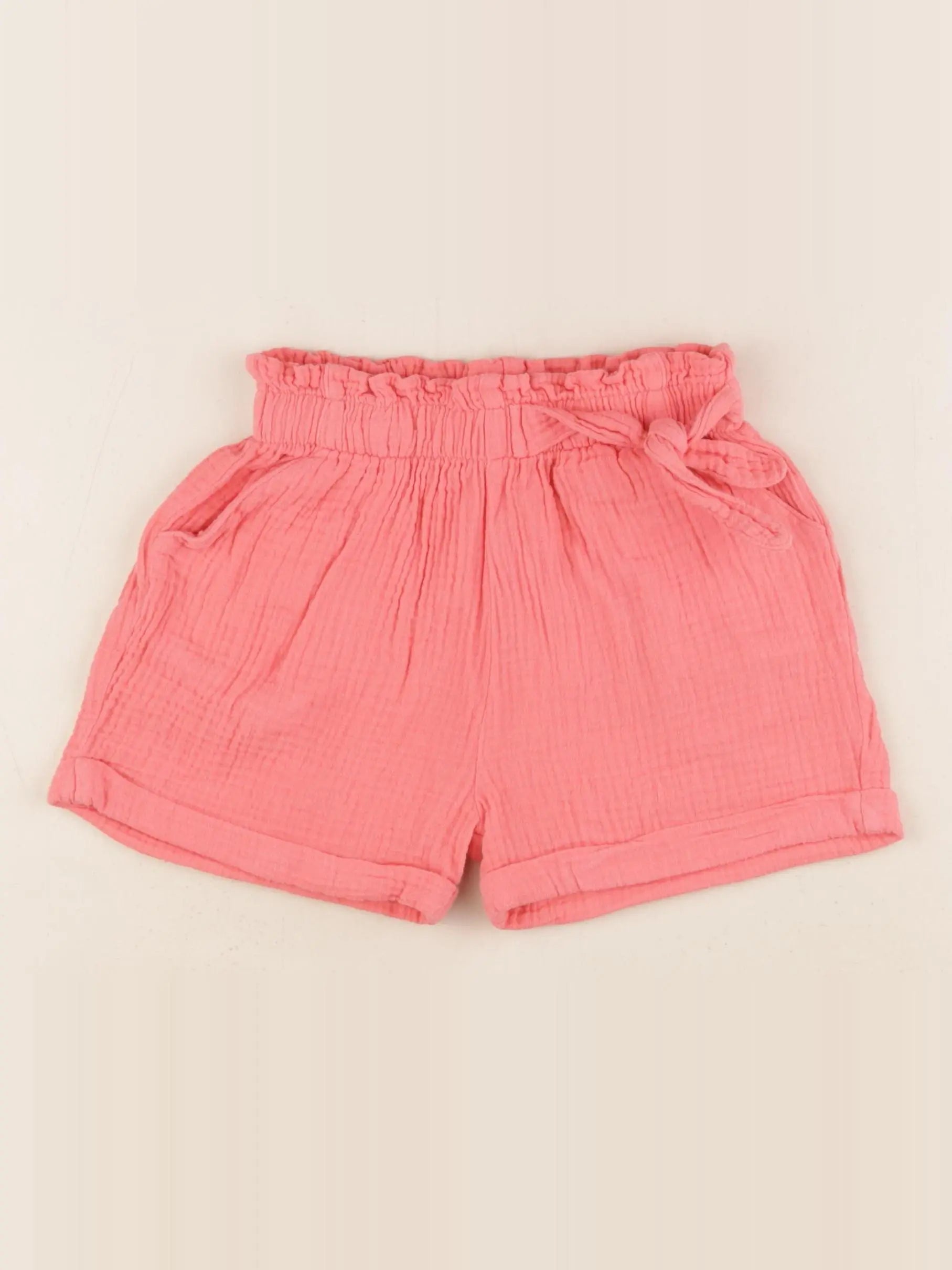 Vertbaudet - short rose - 6 ans