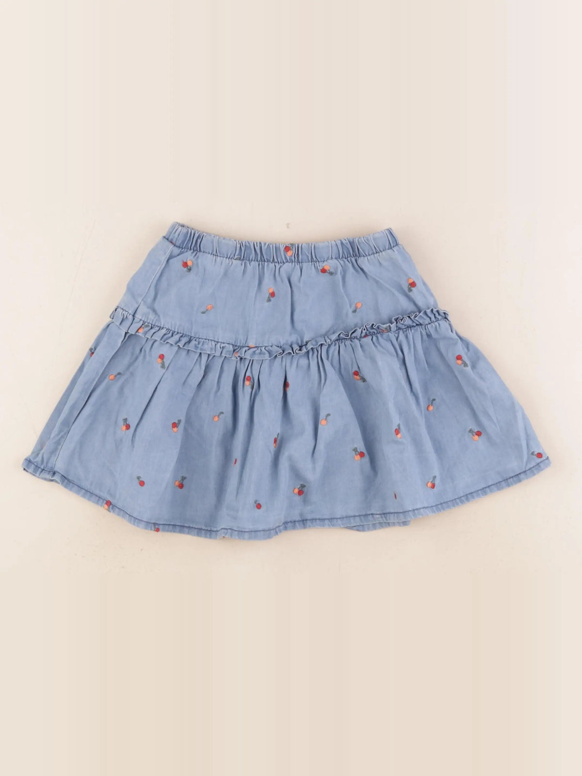Vertbaudet - jupe bleu - 5 ans