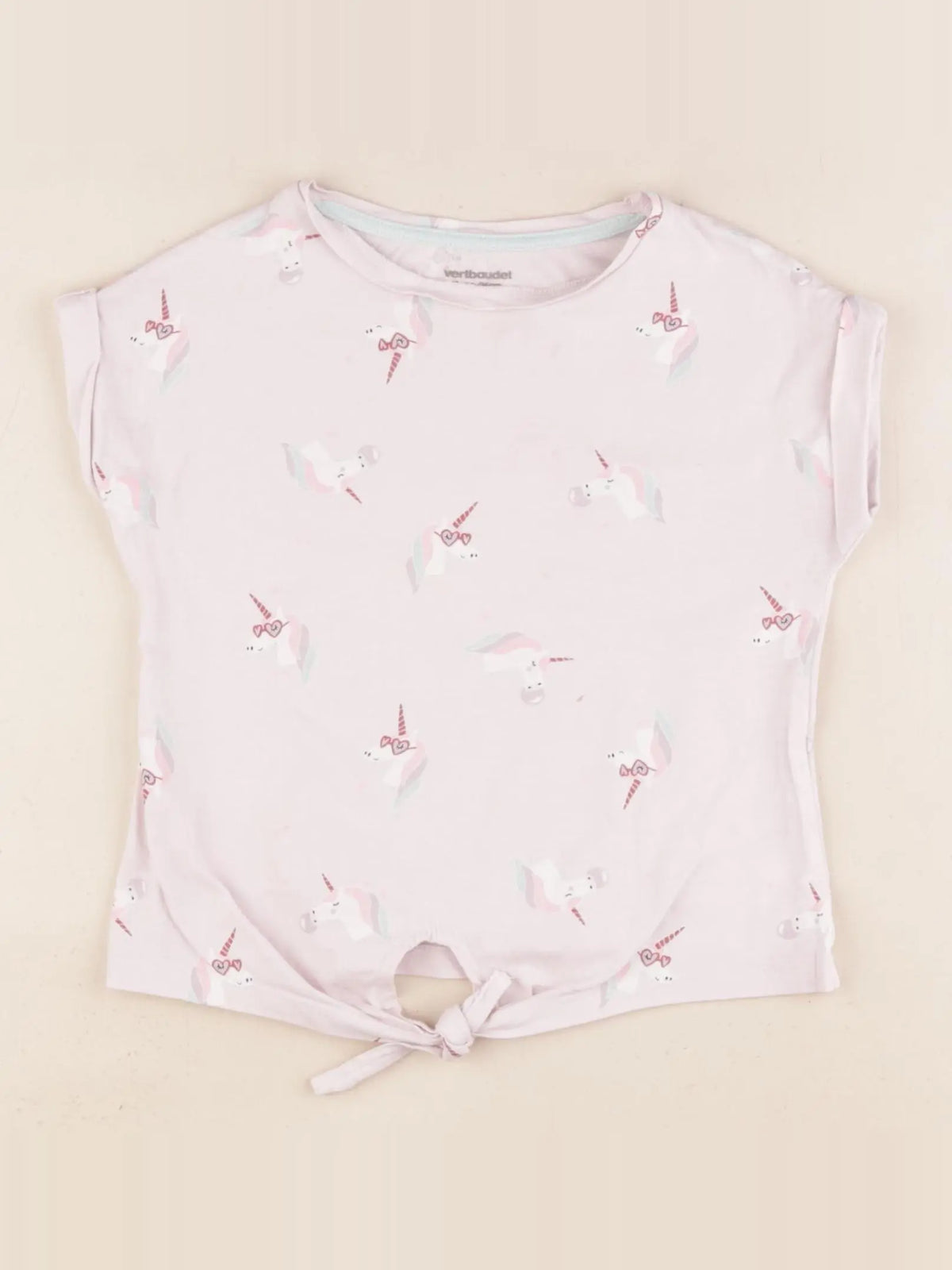 Vertbaudet - tee-shirt rose - 3 ans