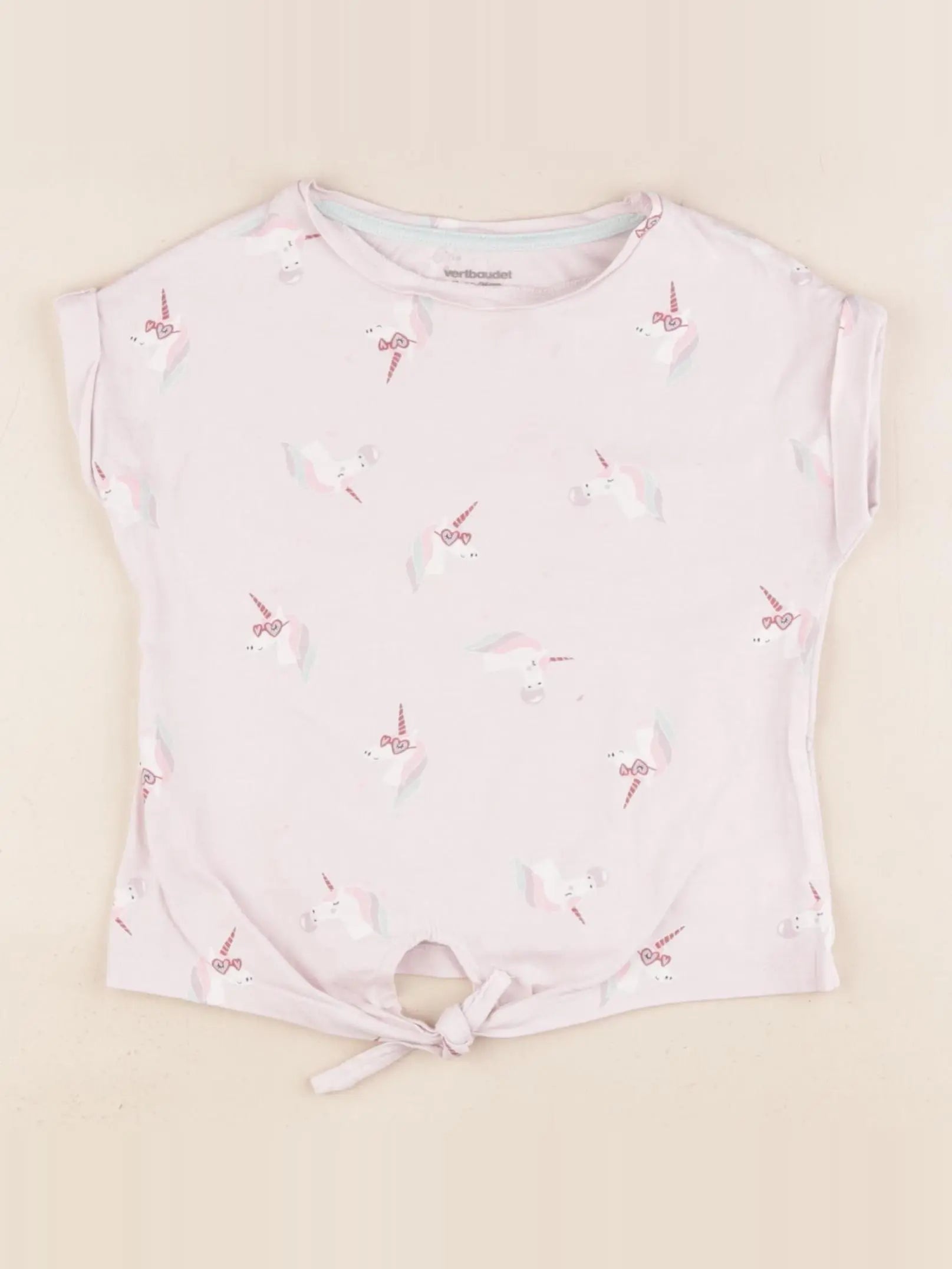 Vertbaudet - tee-shirt rose - 3 ans