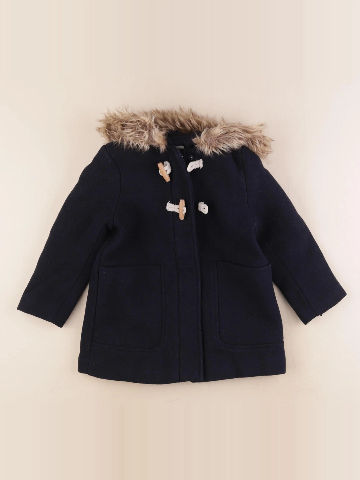 Vertbaudet - manteau bleu - 5 ans
