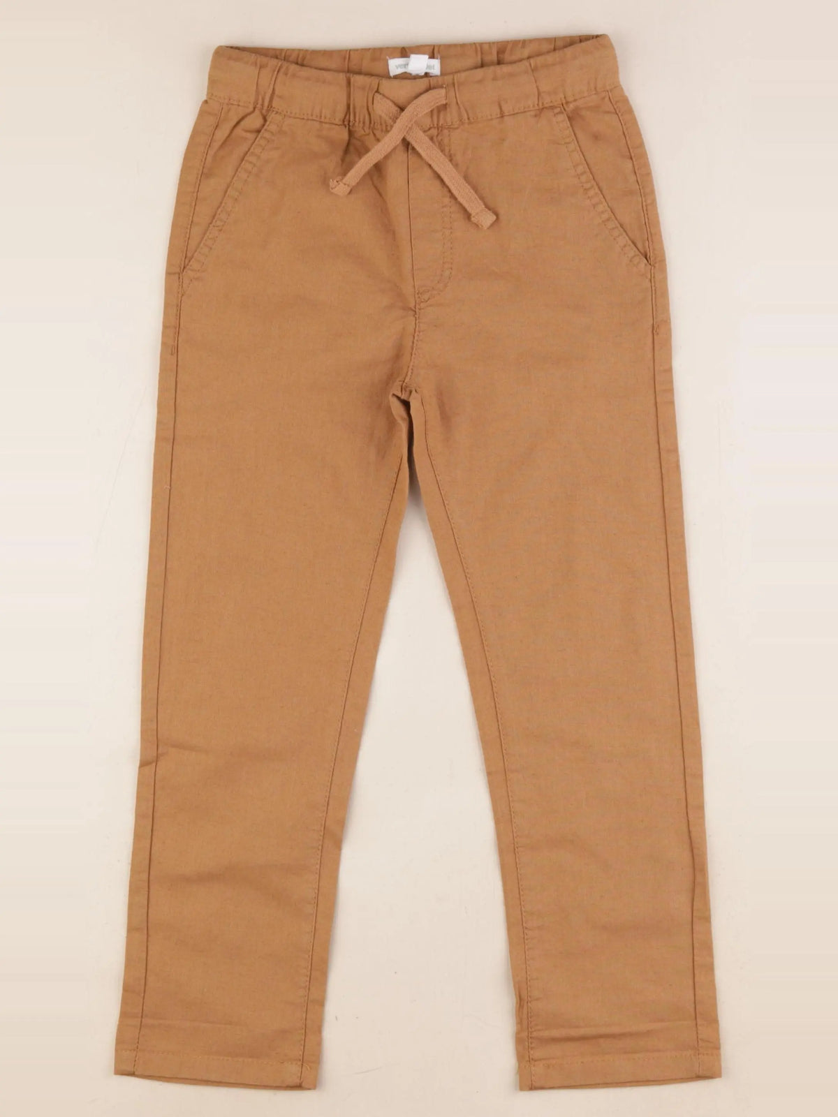 Vertbaudet - pantalon marron - 6 ans