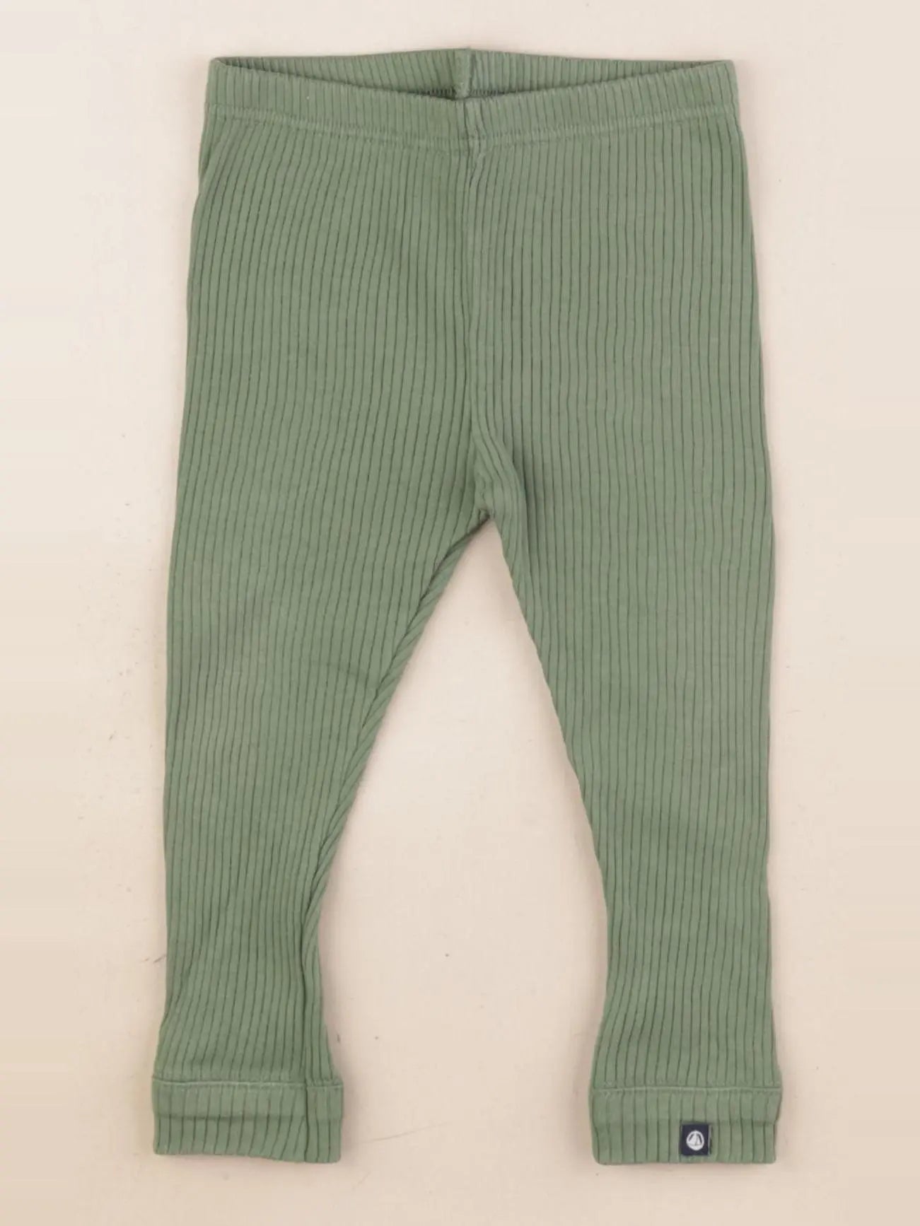 Petit Bateau - legging vert - 18 mois