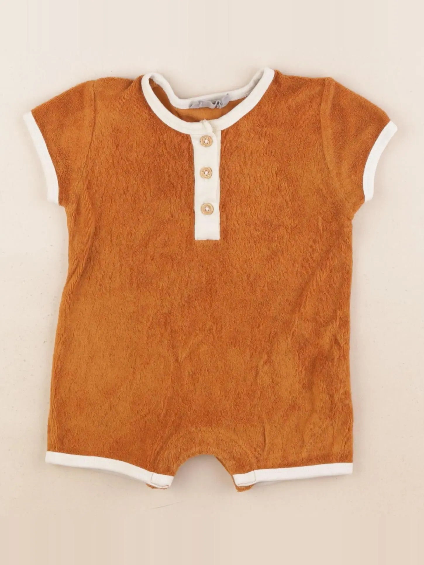 Boutchou - combinaison marron - 3 mois