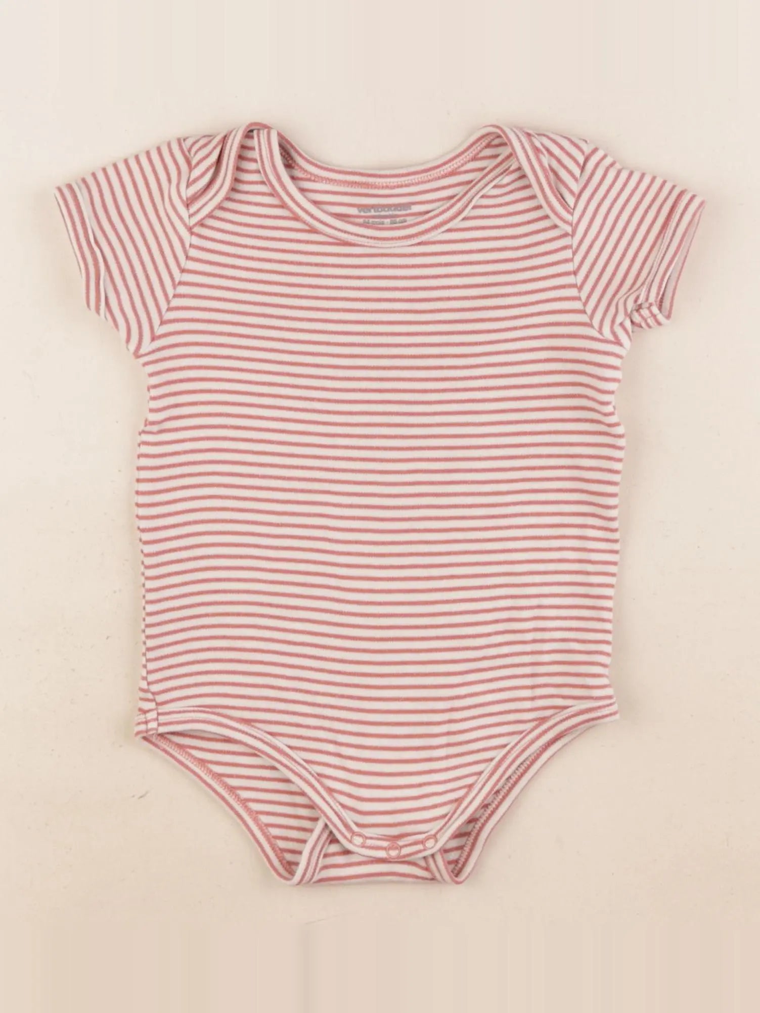 Vertbaudet - body rose - 24 mois