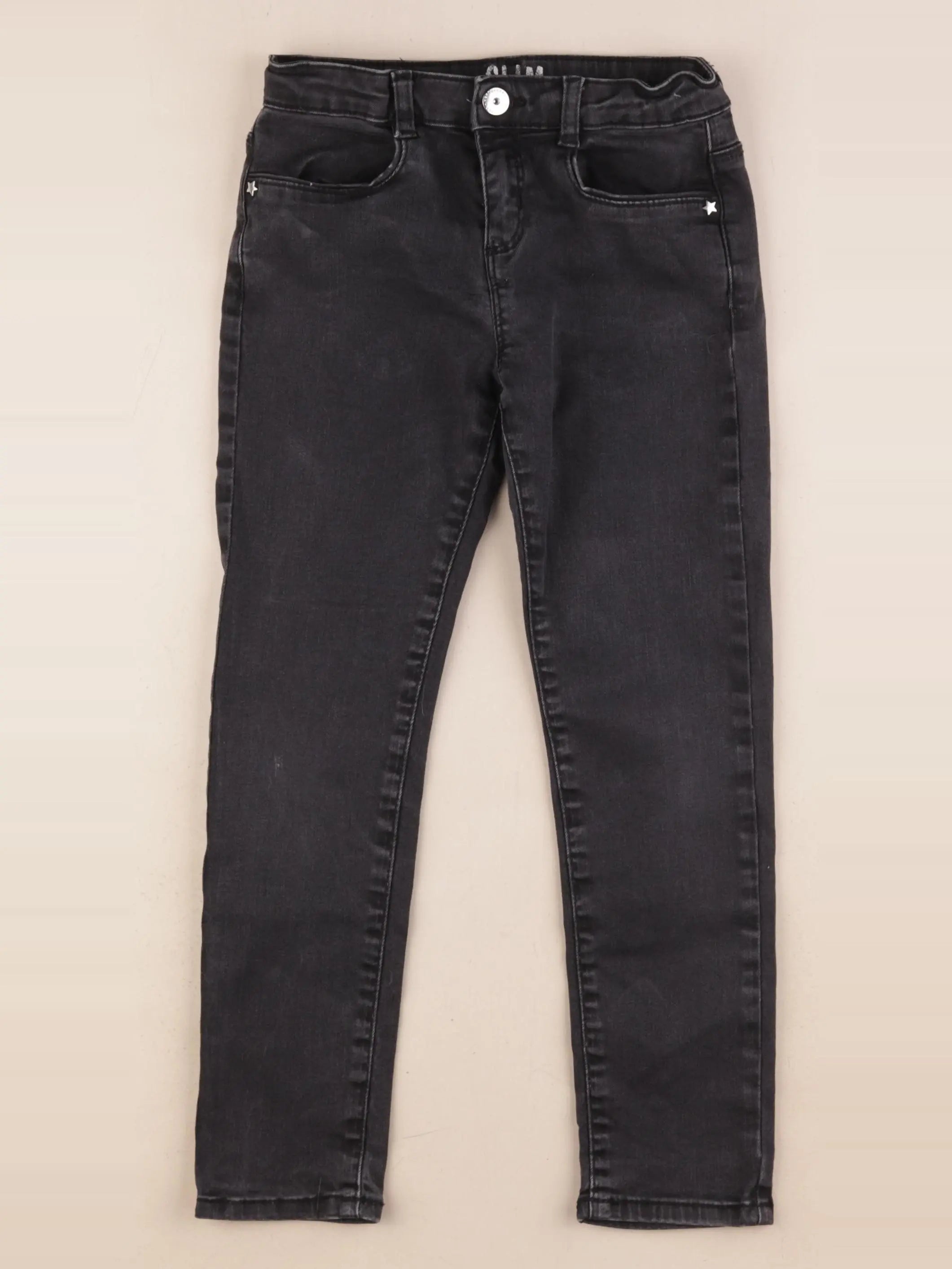Vertbaudet - jean noir - 7 ans