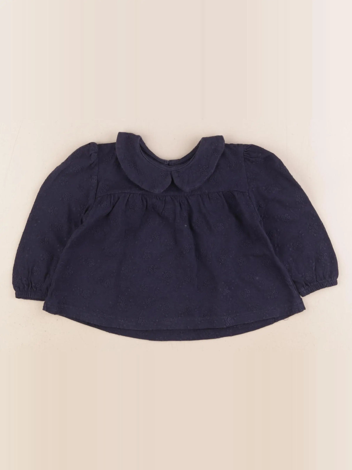 Vertbaudet - tee-shirt bleu - 2 ans