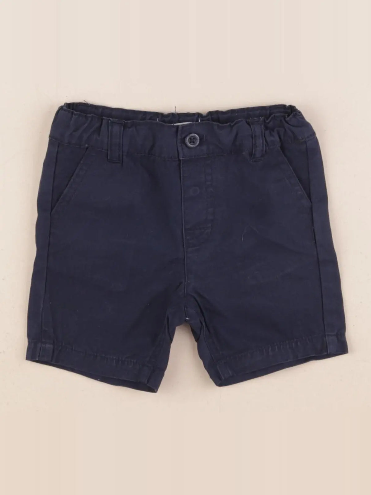 Vertbaudet - short bleu - 6 mois