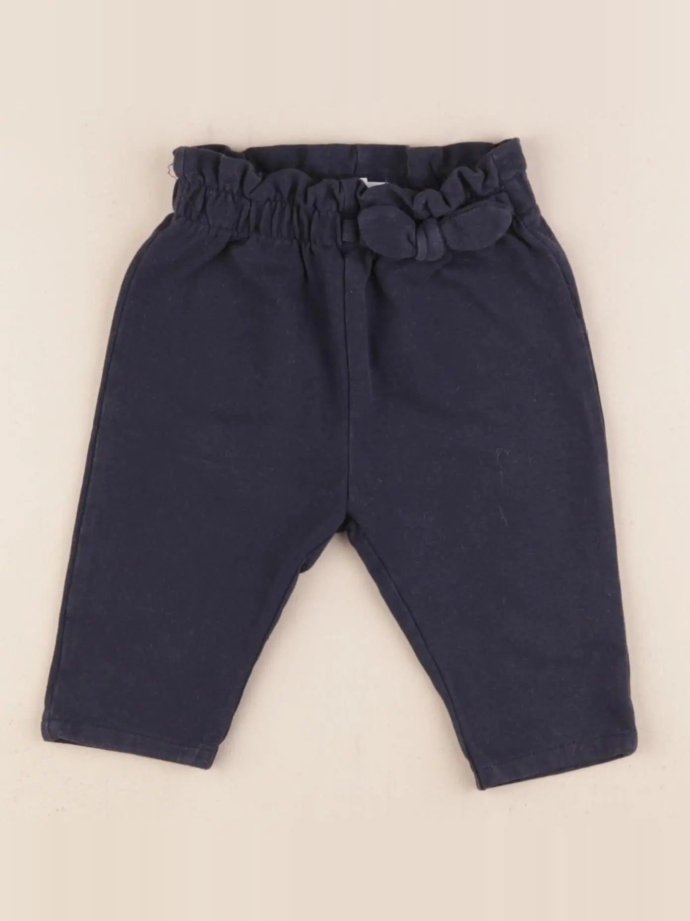Vertbaudet - pantalon bleu - 6 mois