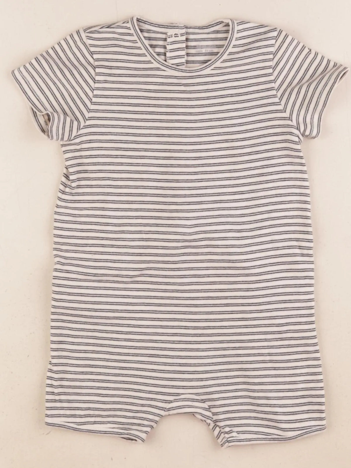 Vertbaudet - pyjama coton marron - 18 mois