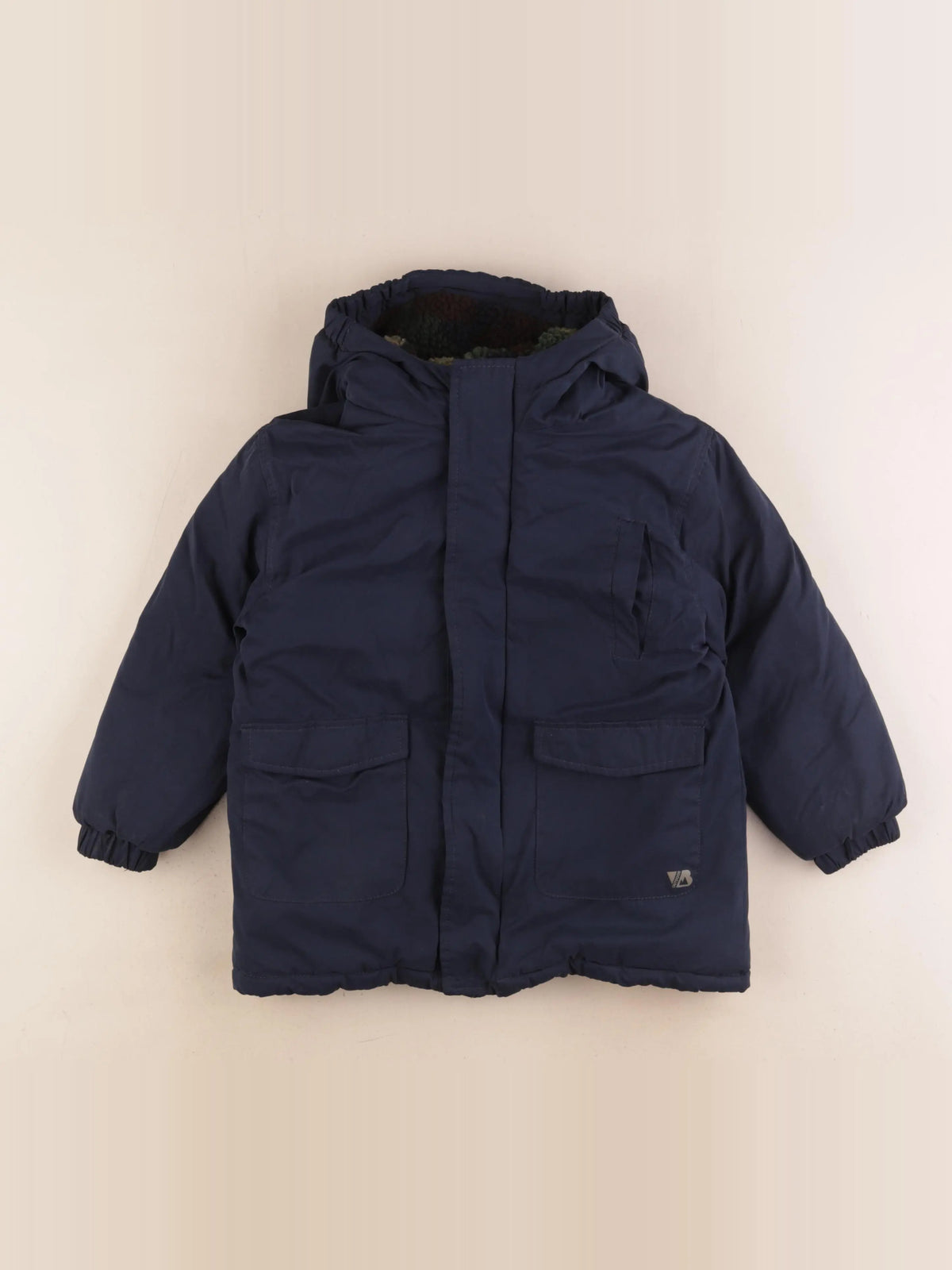 Vertbaudet - manteau bleu - 5 ans