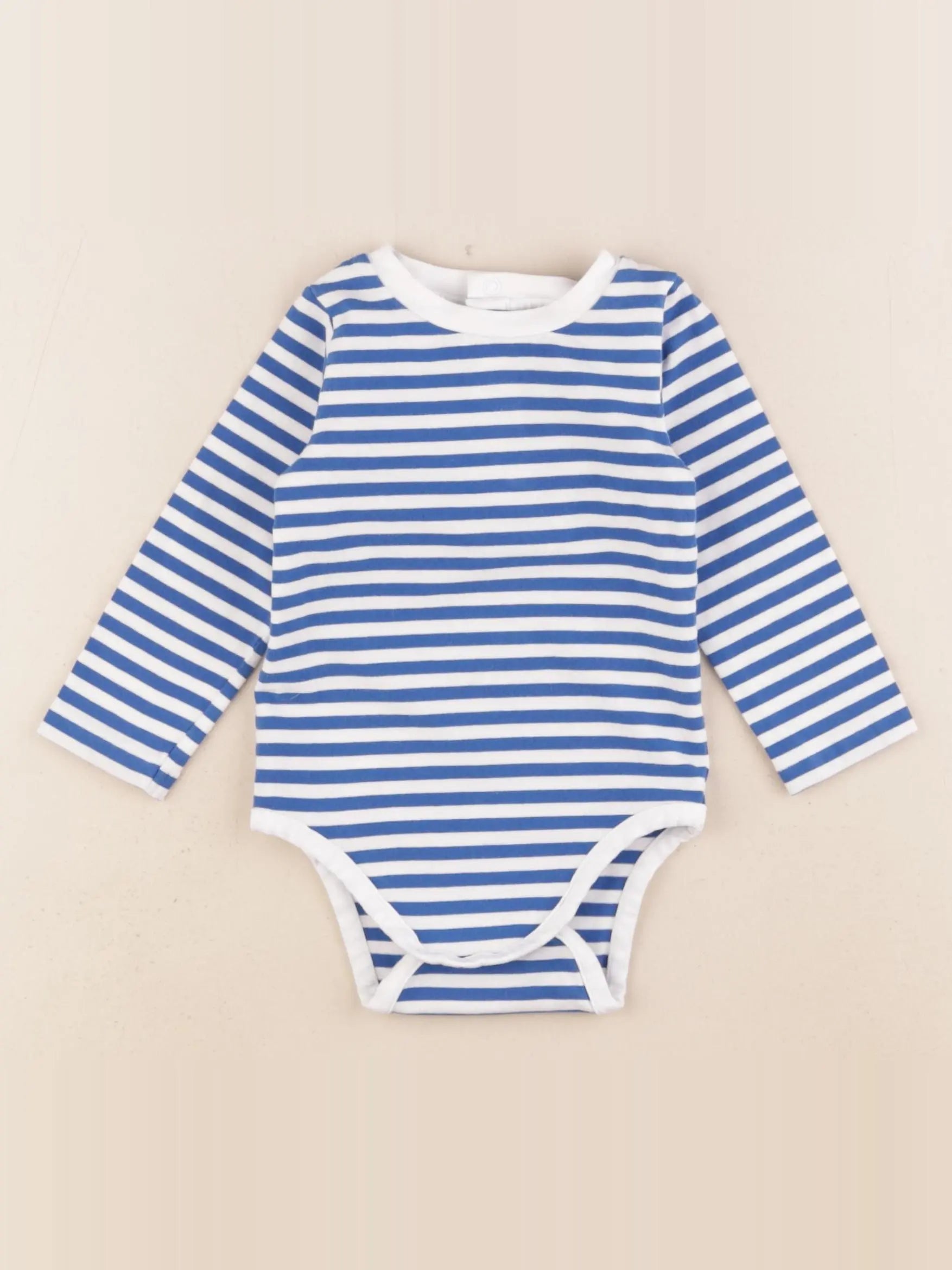 Jacadi - body bleu, blanc - 12 mois