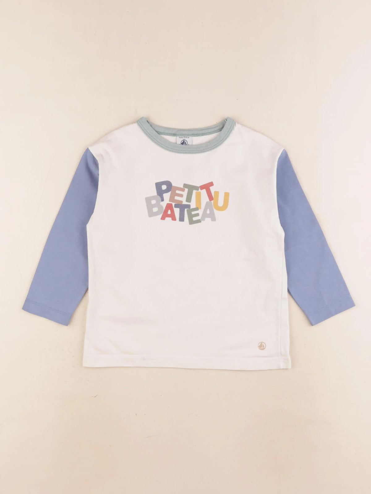 Petit Bateau - tee-shirt multicolore - 4 ans