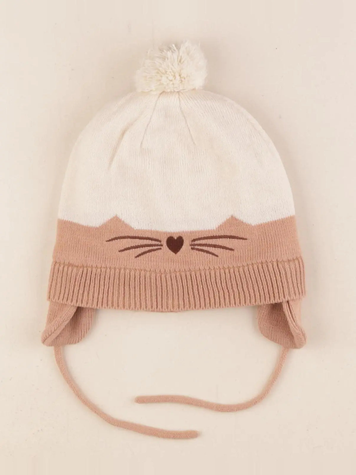 Vertbaudet - bonnet beige - 24/36 mois