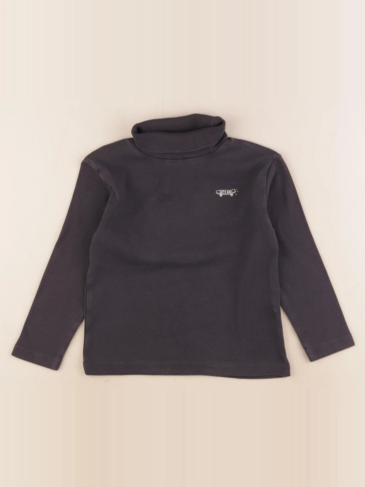 Vertbaudet - sous-pull gris - 4 ans