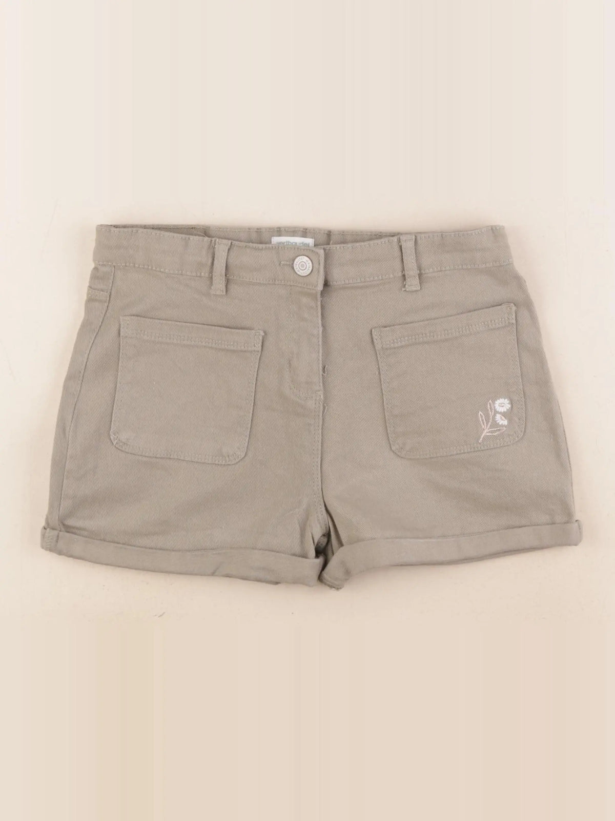 Vertbaudet - short vert - 12 ans