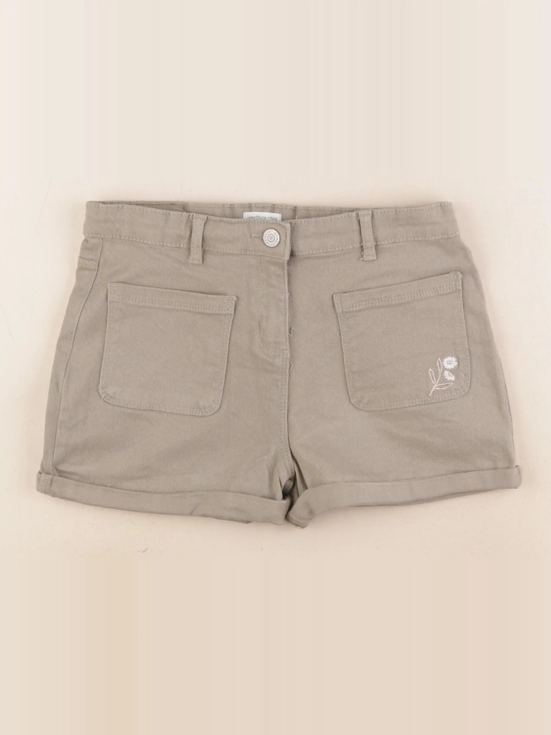 Vertbaudet - short vert - 12 ans