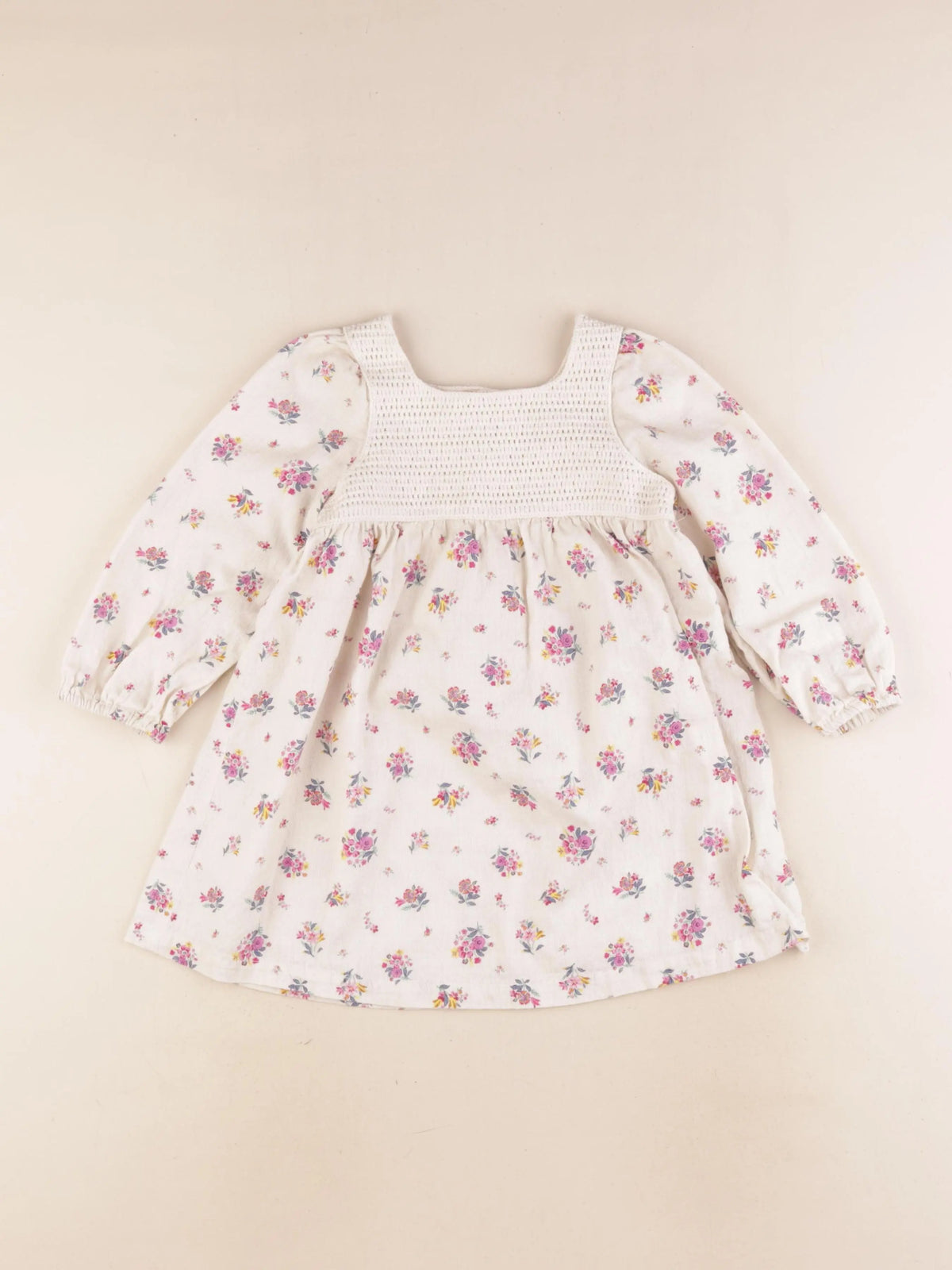 Zara - robe multicolore - 4 ans