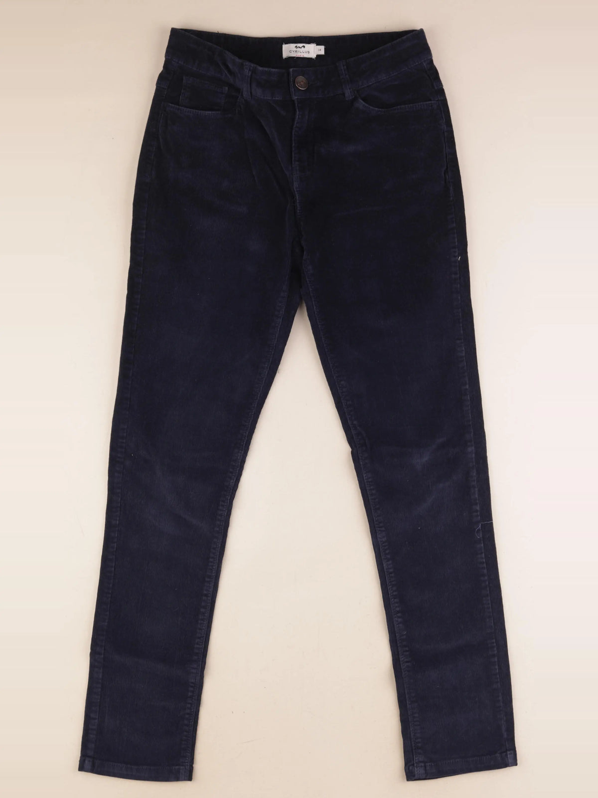 Cyrillus - pantalon bleu - 14 ans