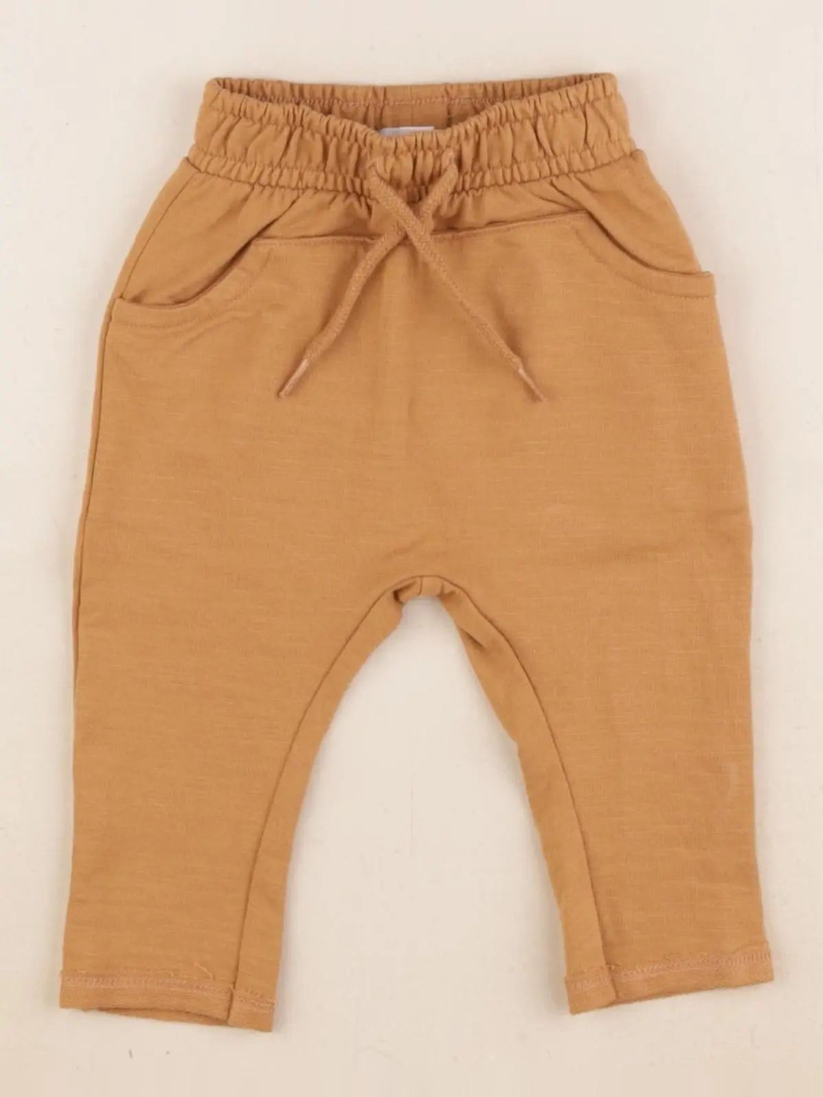 Vertbaudet - sarouel marron - 3 mois