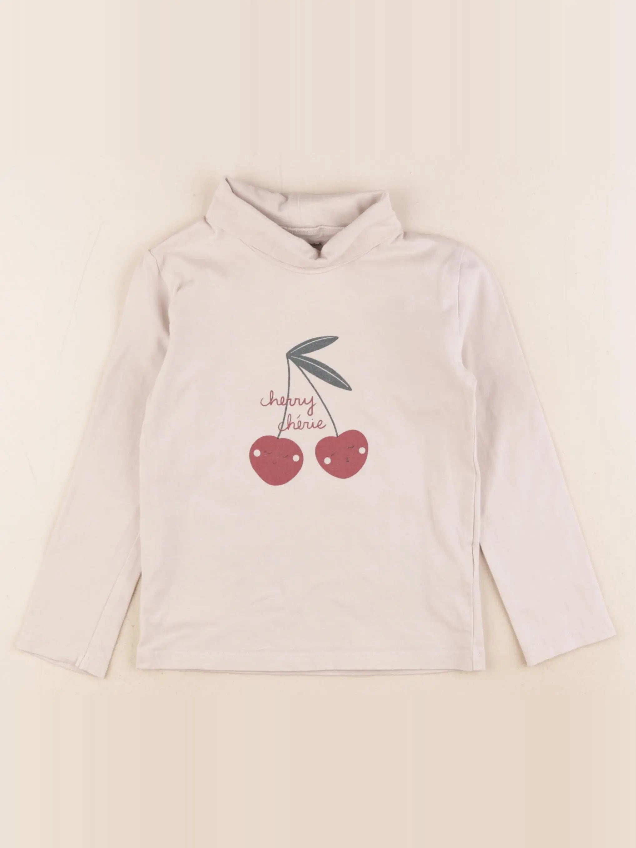 Vertbaudet - sous-pull marron - 4 ans