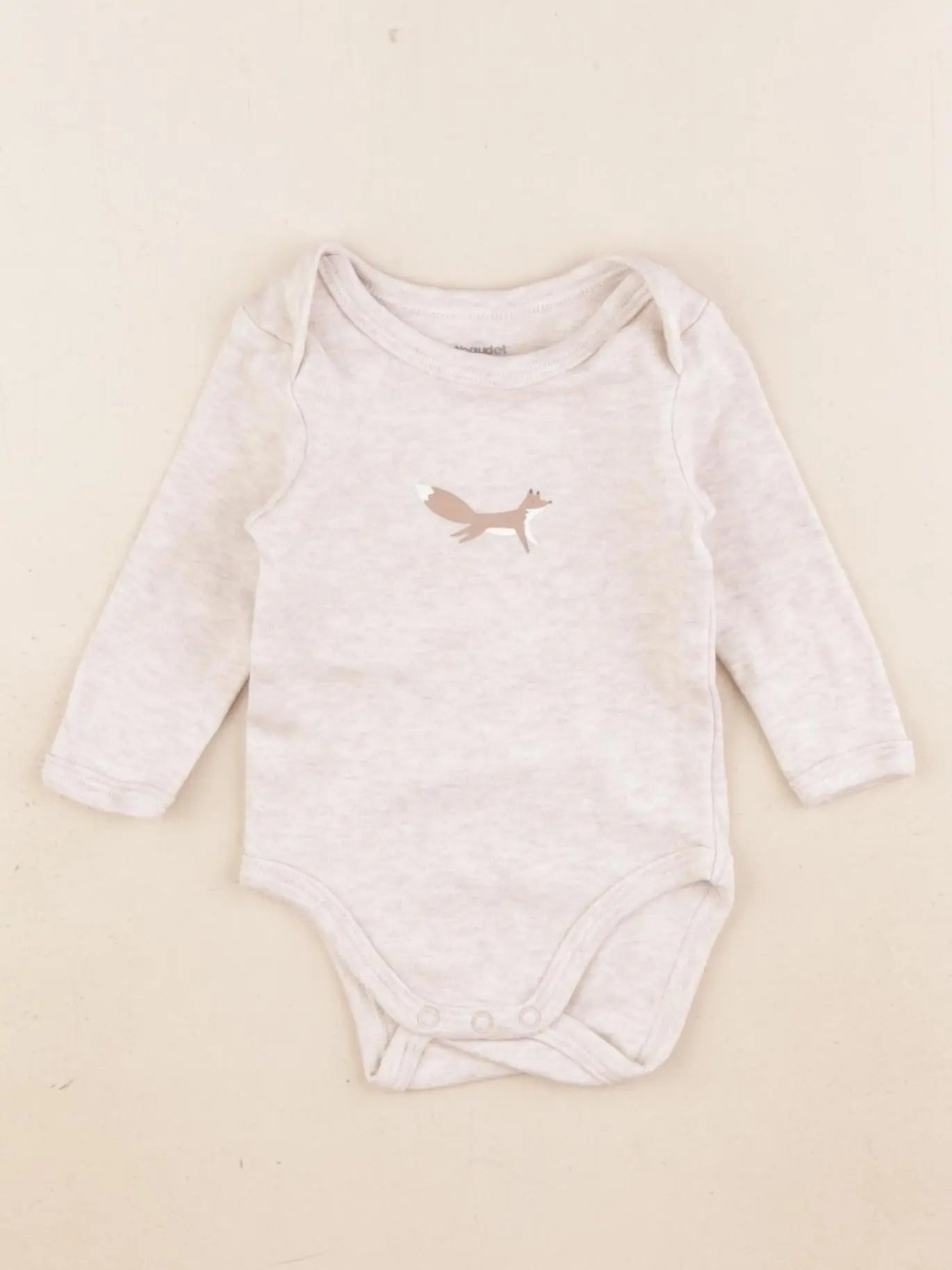 Vertbaudet - body marron - 3 mois