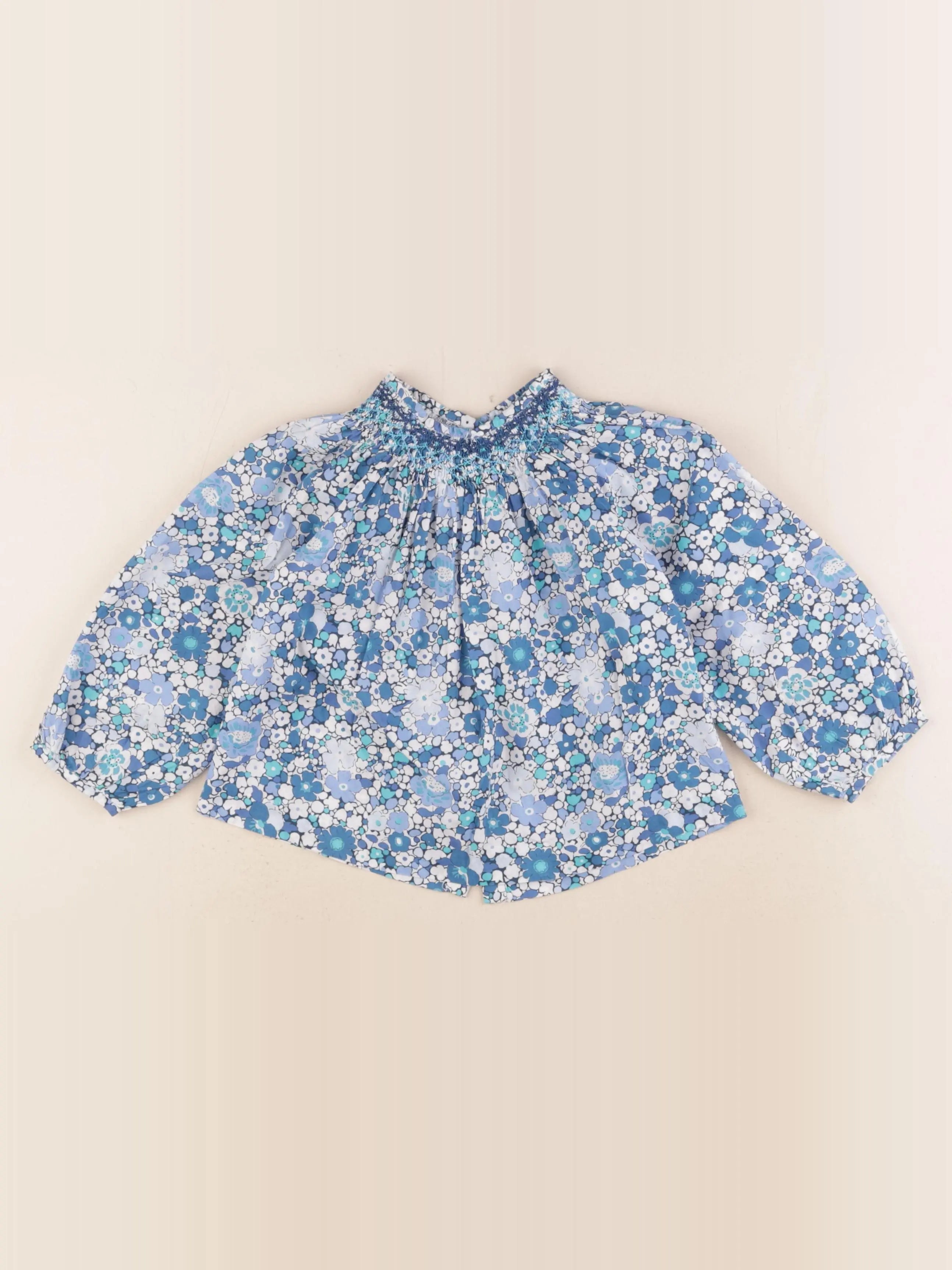 Jacadi - blouse liberty multicolore - 3 ans