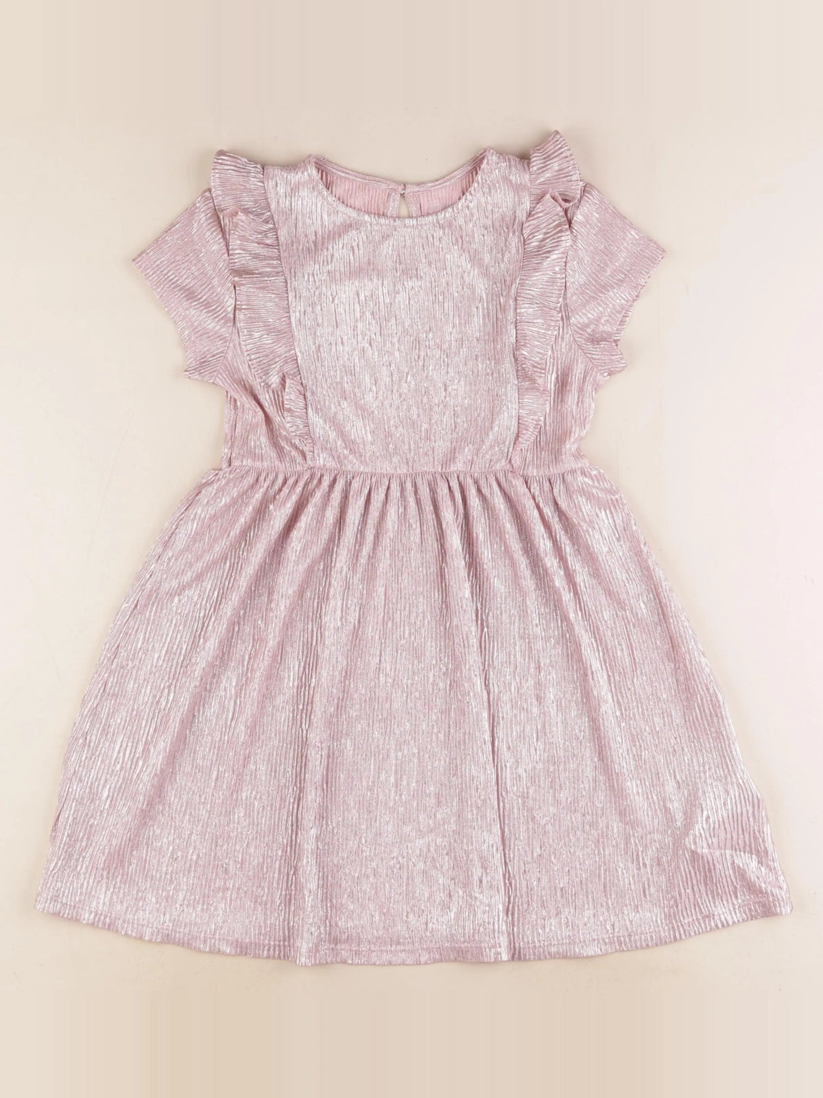 Vertbaudet - robe rose - 6 ans